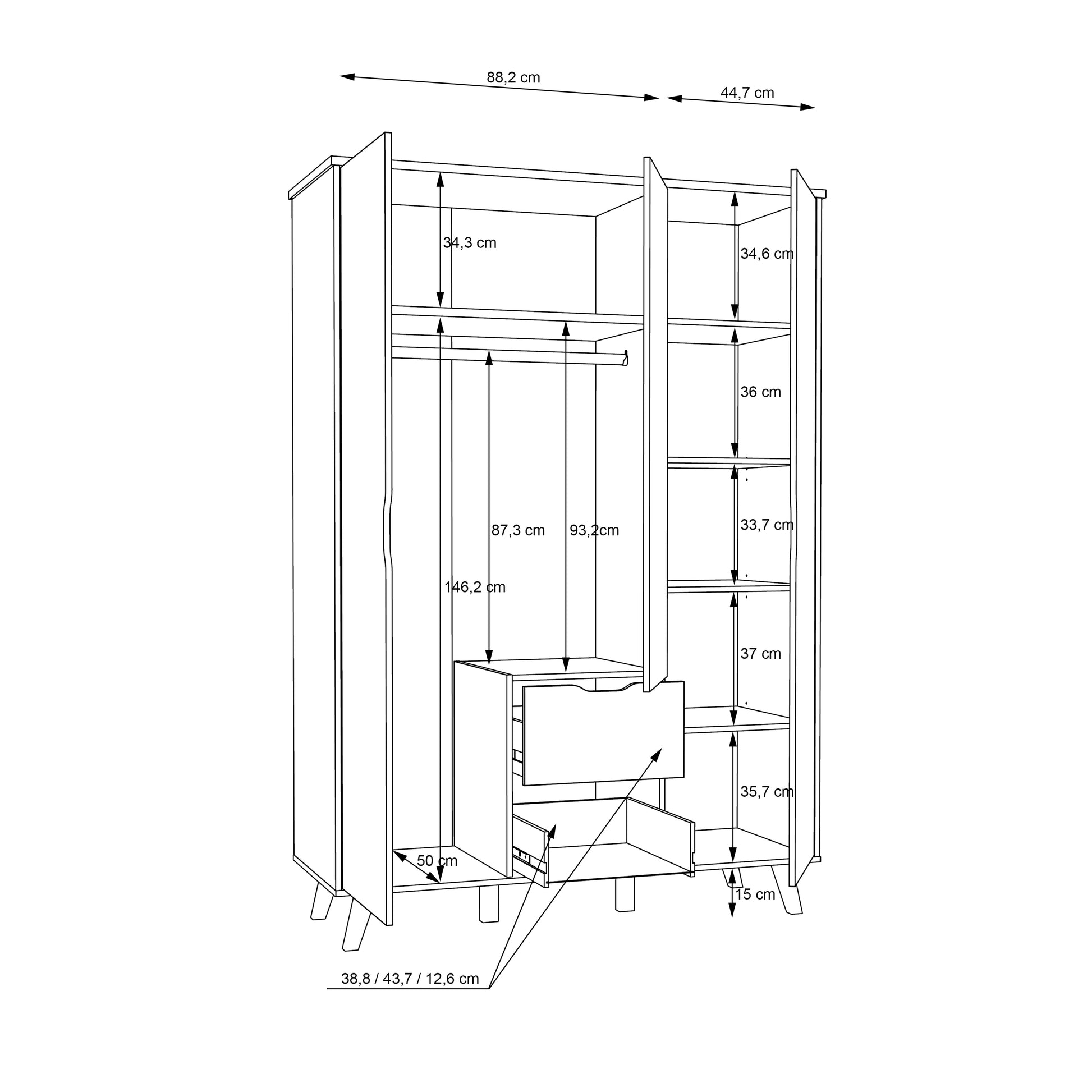 #Lefkadas balta komoda# - #Maxibaldai#