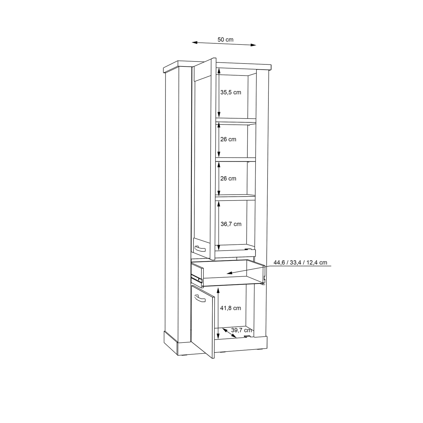 #Lefkadas balta komoda# - #Maxibaldai#