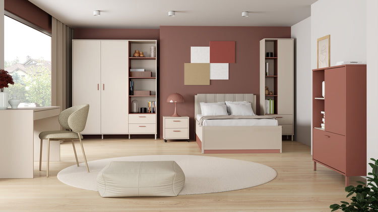 Milles jaunuolio kambario baldai