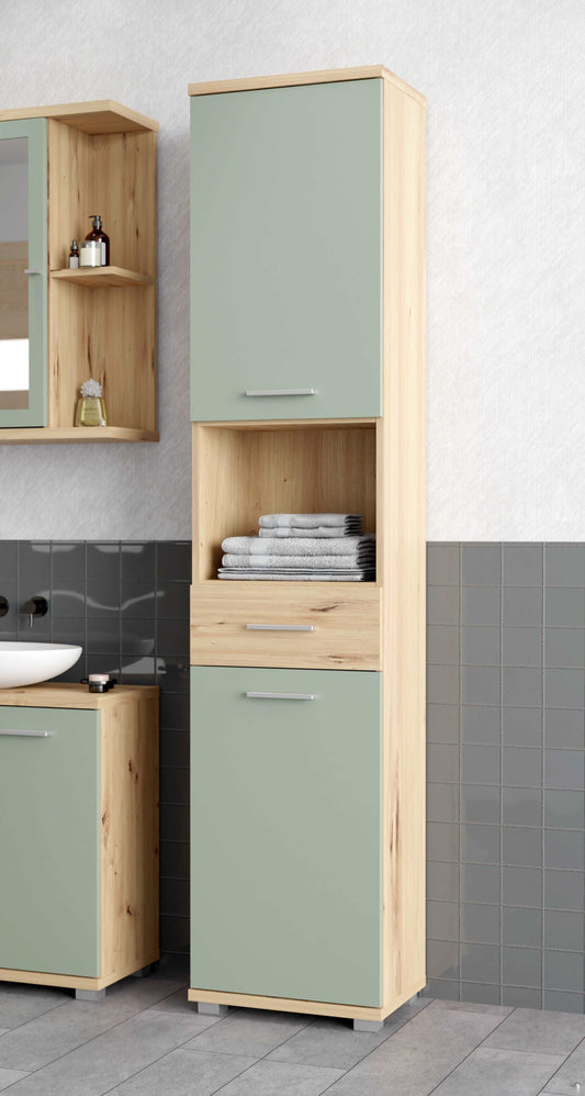 Aukšta vonios spintelė  Champ (žalia)