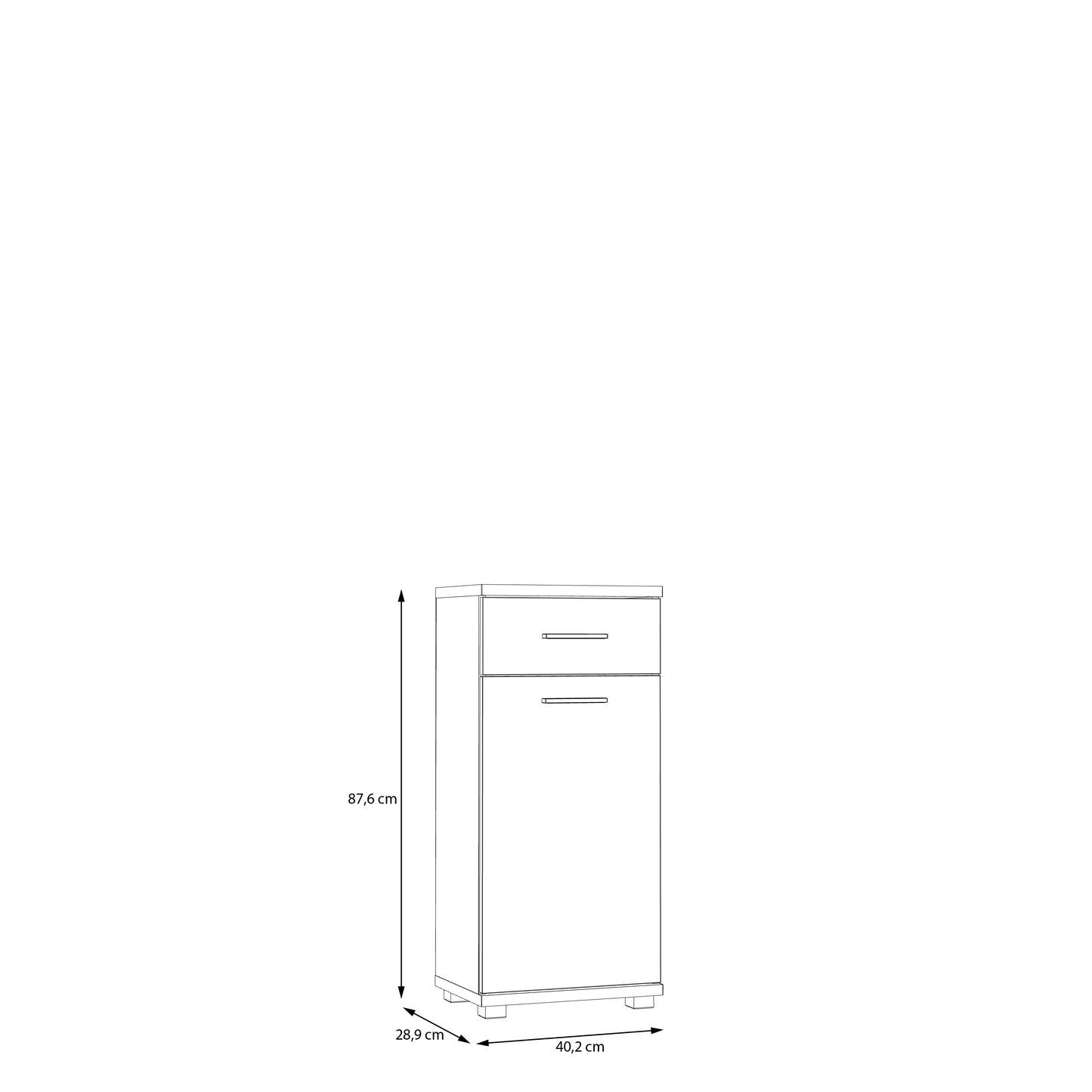 Vonios spintelė  Champ (žalia)