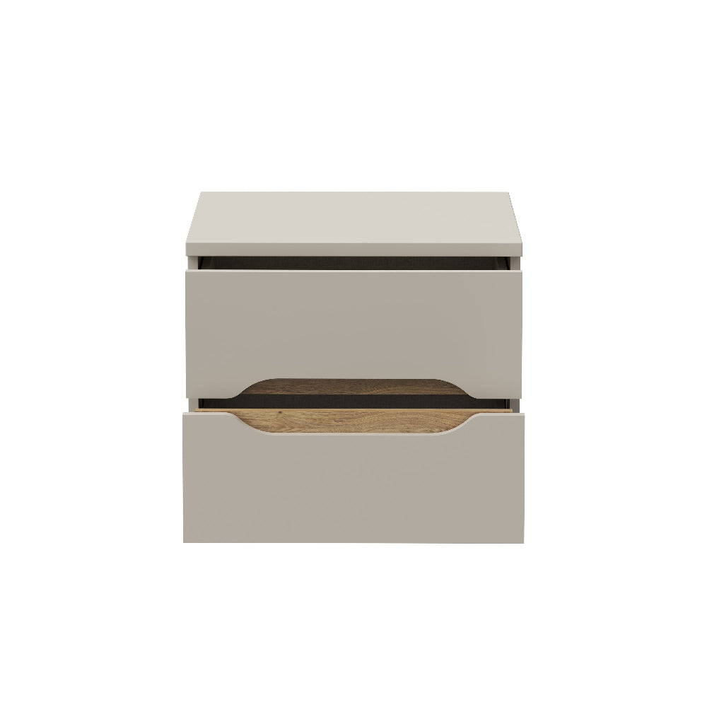 Edwal naktinė spintelė – smėlio spalvos