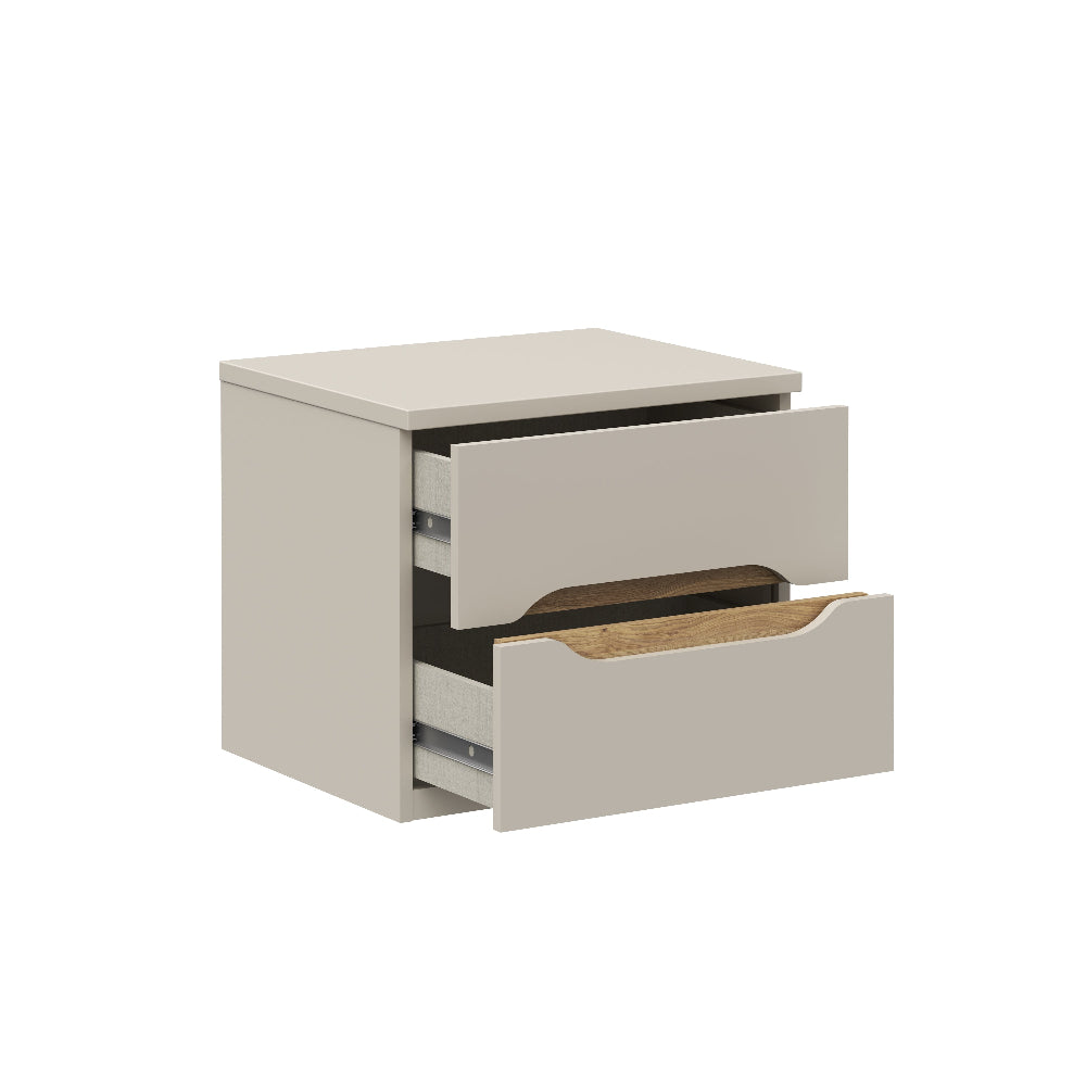 Edwal naktinė spintelė – smėlio spalvos