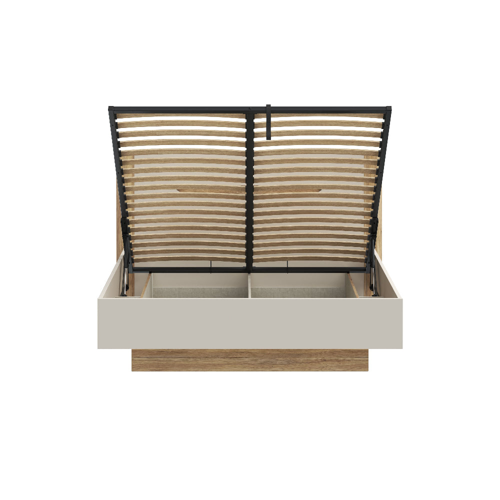 Edwal miegamojo lova – smėlio spalvo