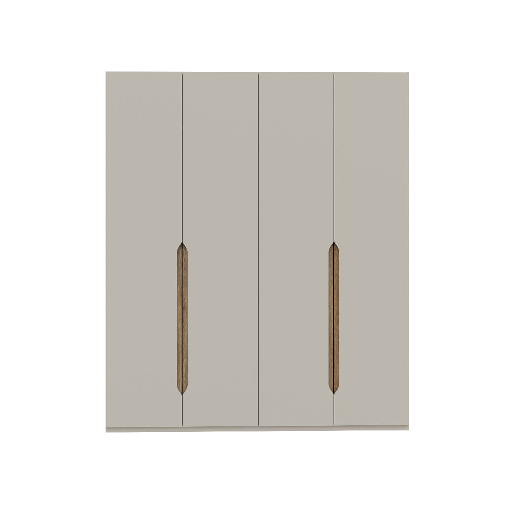 Edwal 4 durų spinta – smėlio spalvos