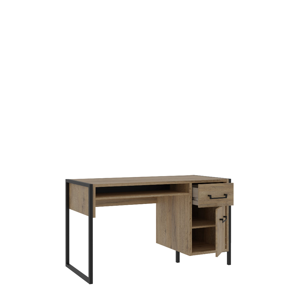 Oriental tree rašomasis stalas su juodais akcentais