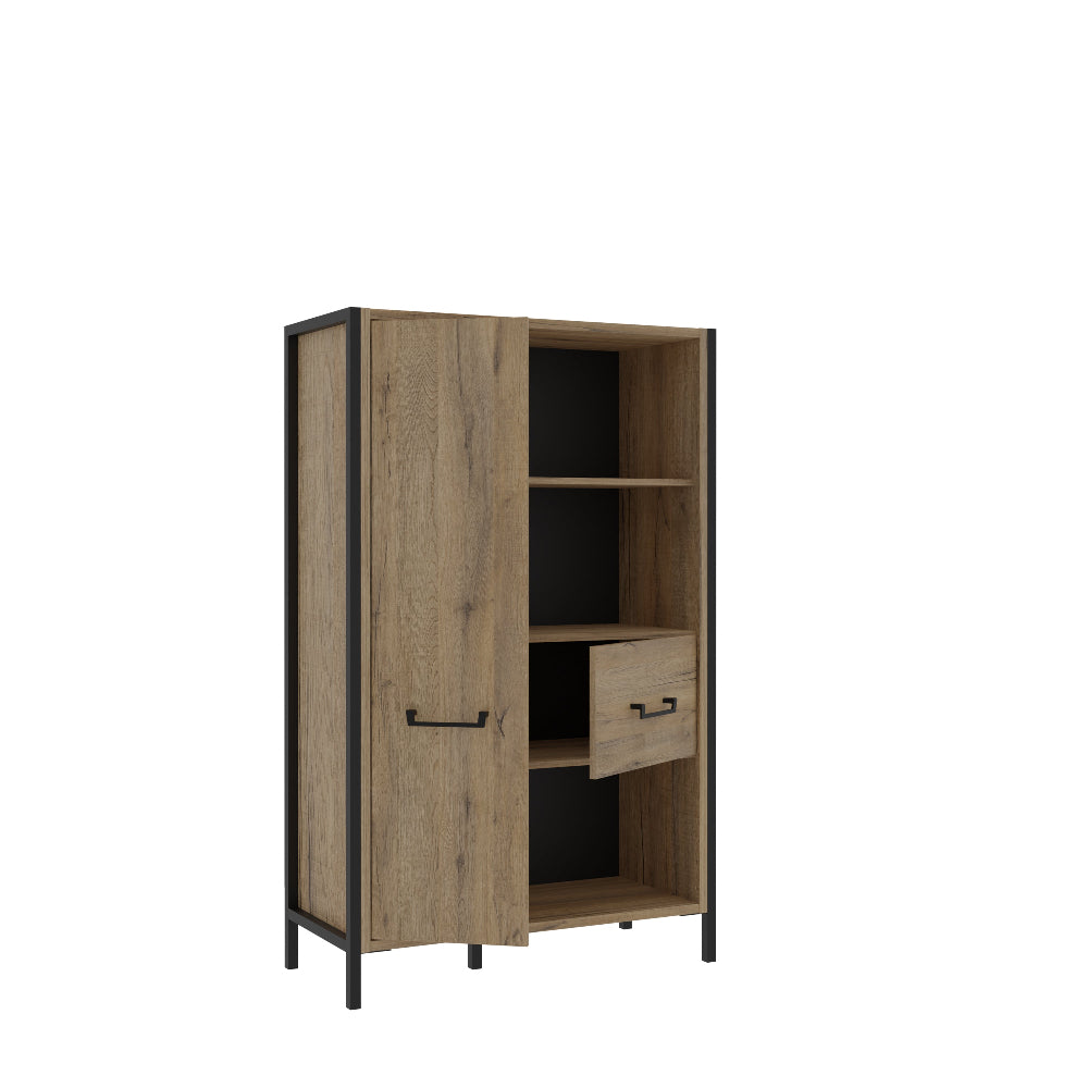 Oriental Tree spintelė su lentynomis ir uždaromis durelėmis