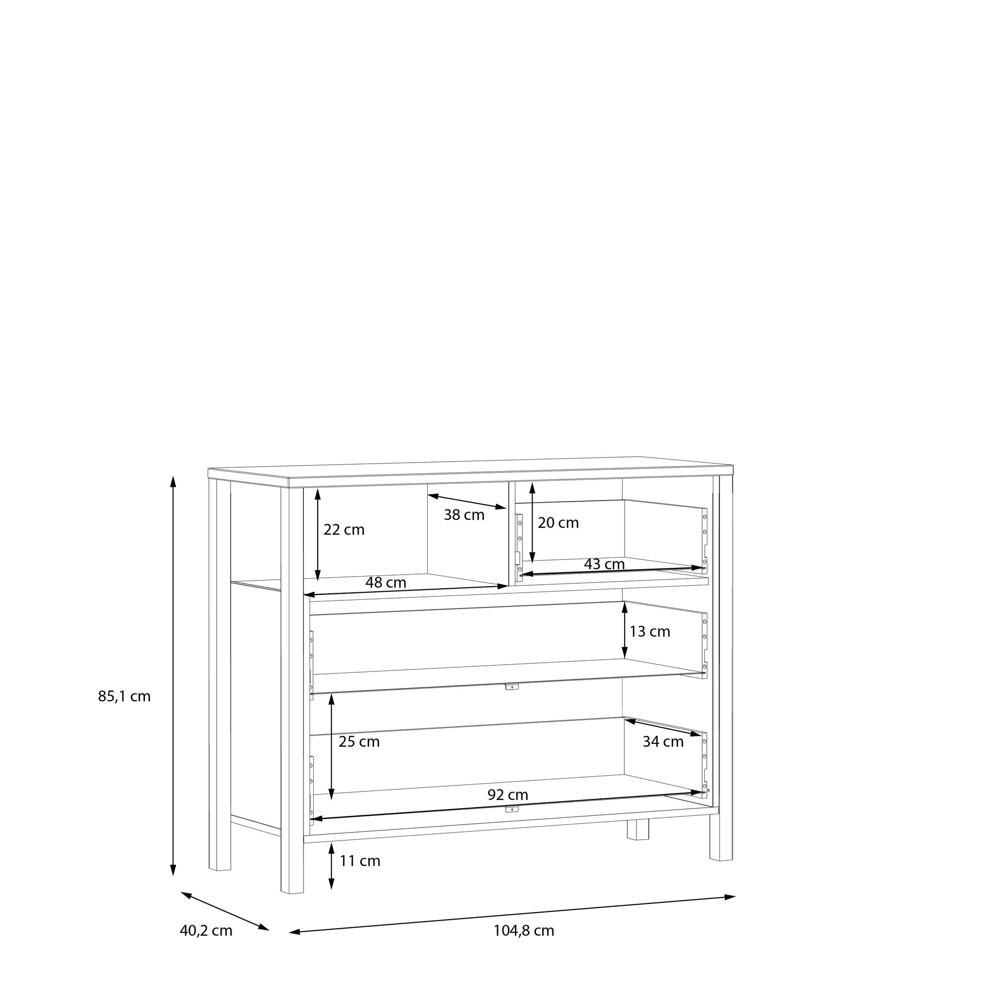 #Lefkadas balta komoda# - #Maxibaldai#