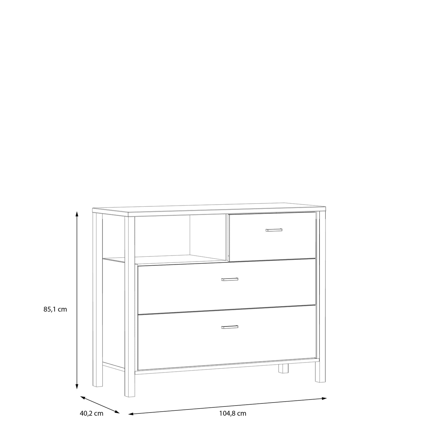 #Lefkadas balta komoda# - #Maxibaldai#