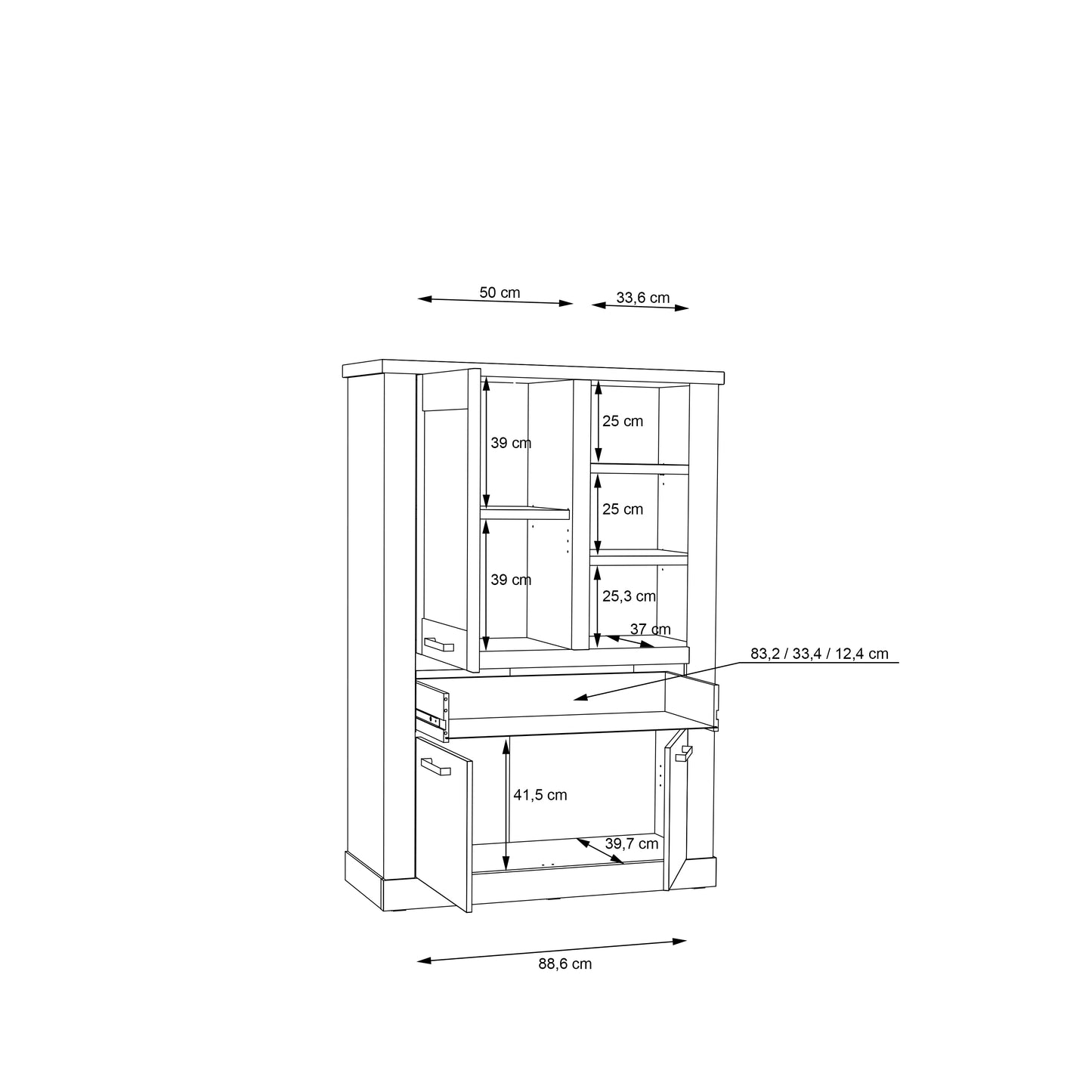 #Lefkadas balta komoda# - #Maxibaldai#