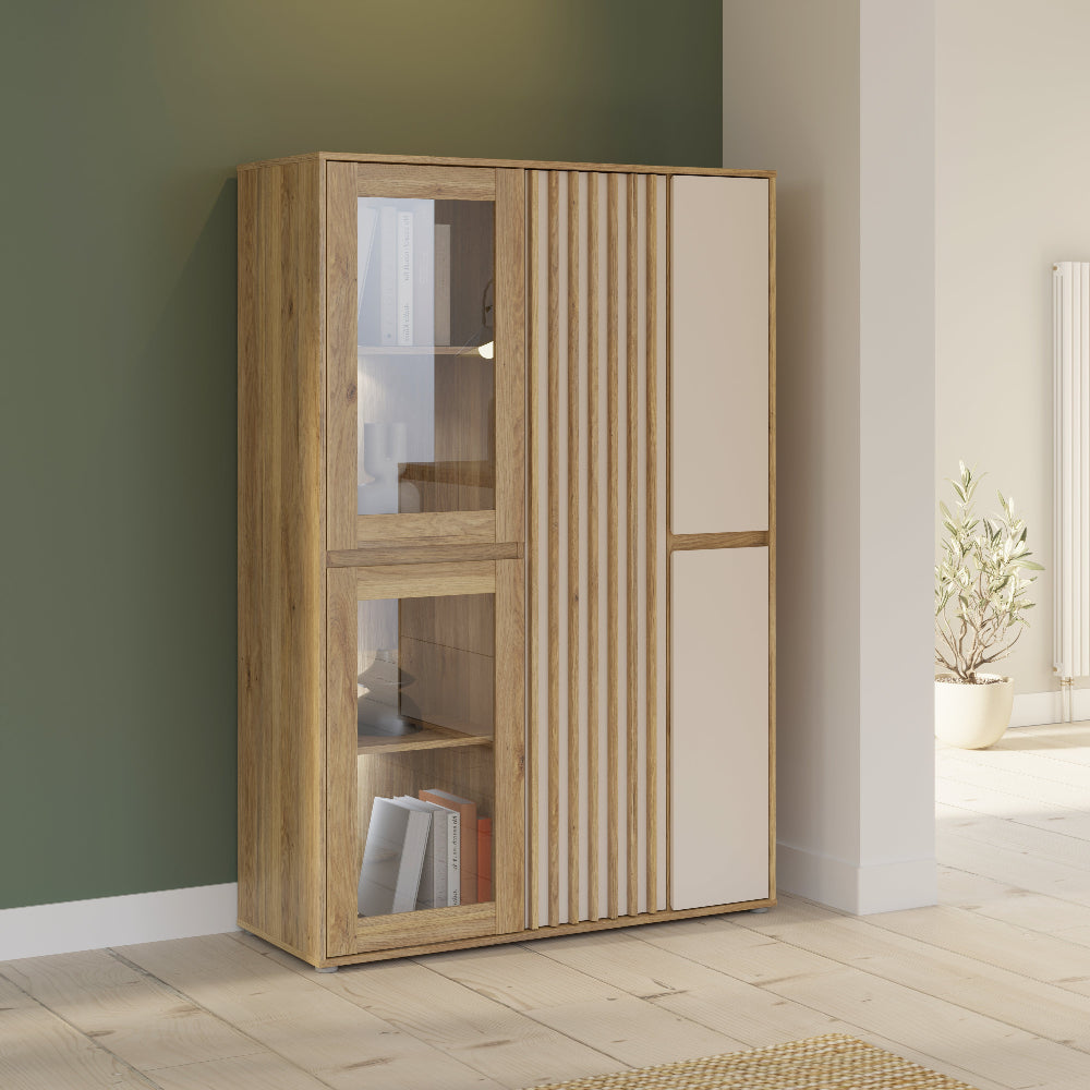 Indauja Eliston smėlio ir medžio spalvos derinys