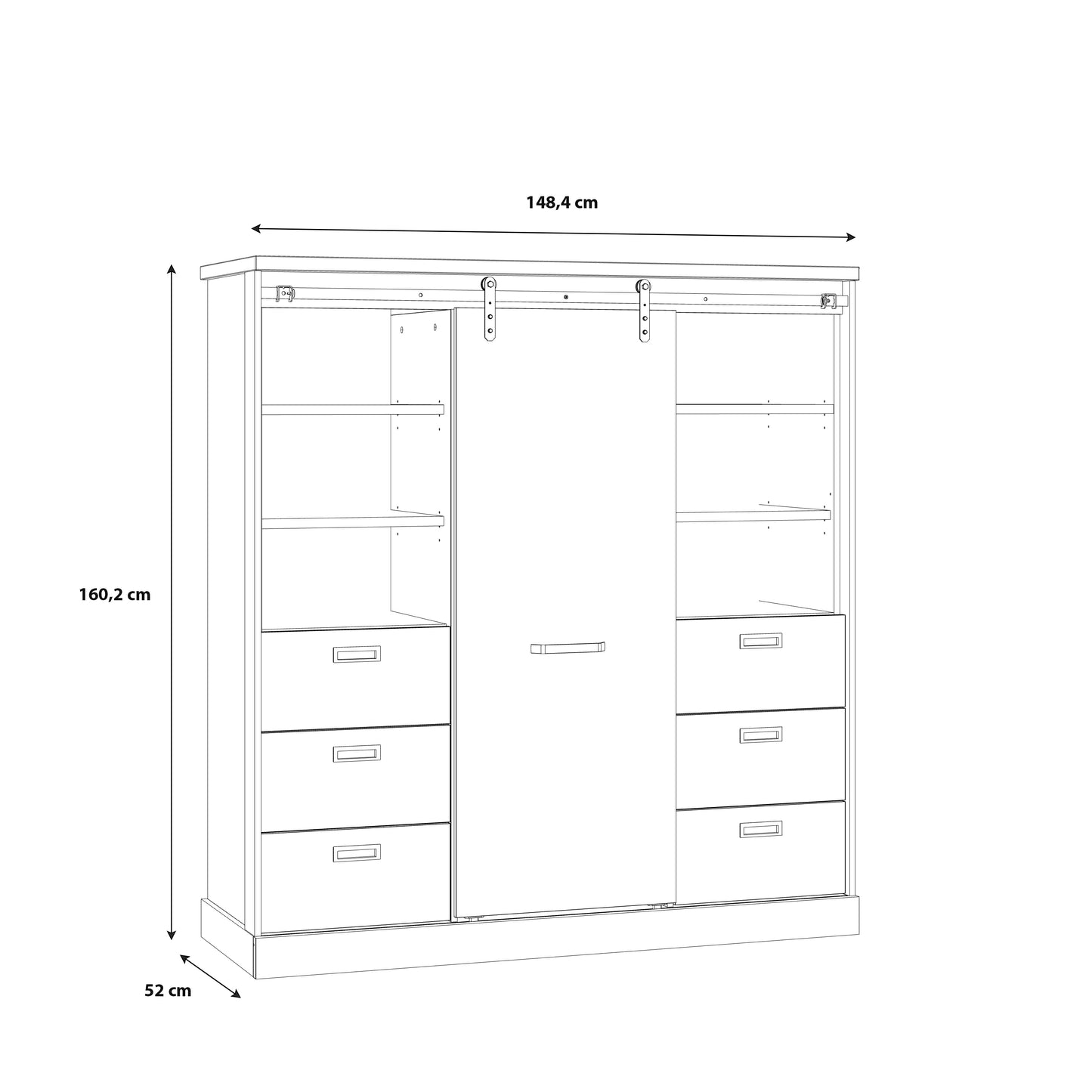 #Lefkadas balta komoda# - #Maxibaldai#