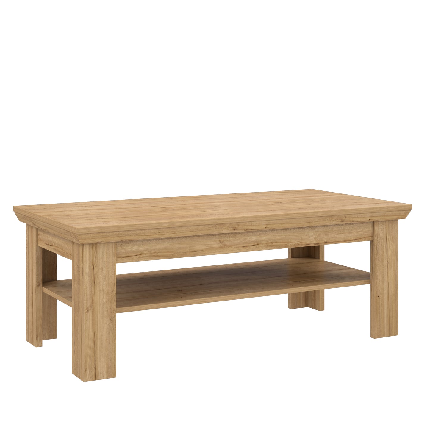 Kalikst klasikinis kavos staliukas, ąžuolo spalvos