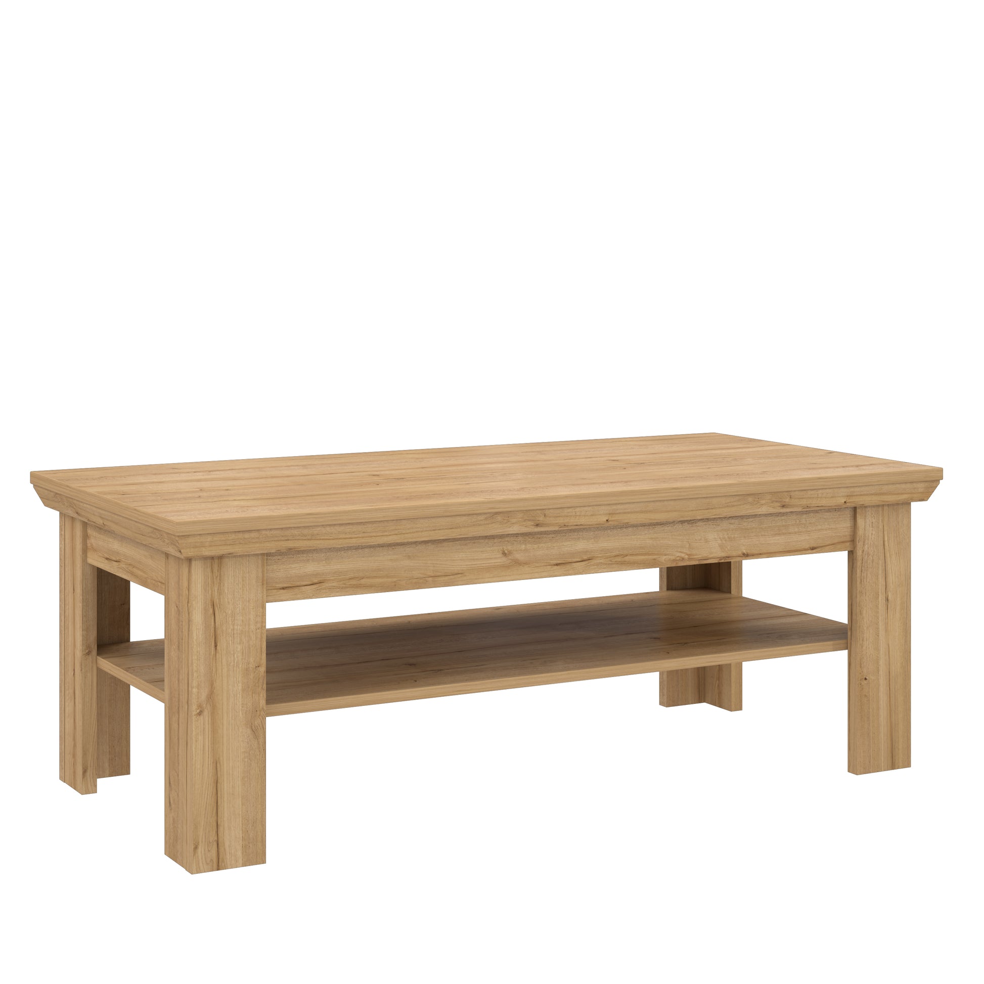 Kalikst klasikinis kavos staliukas, ąžuolo spalvos