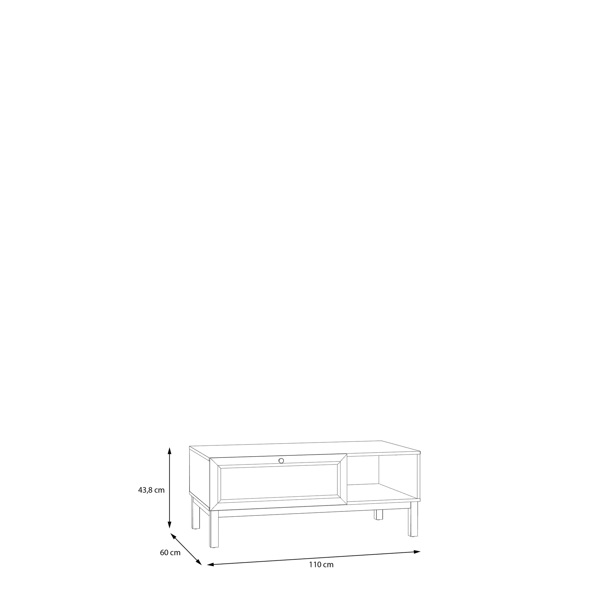 Penkrige kavos staliukas šviesiai pilkas su medžio spalvos detalėmis
