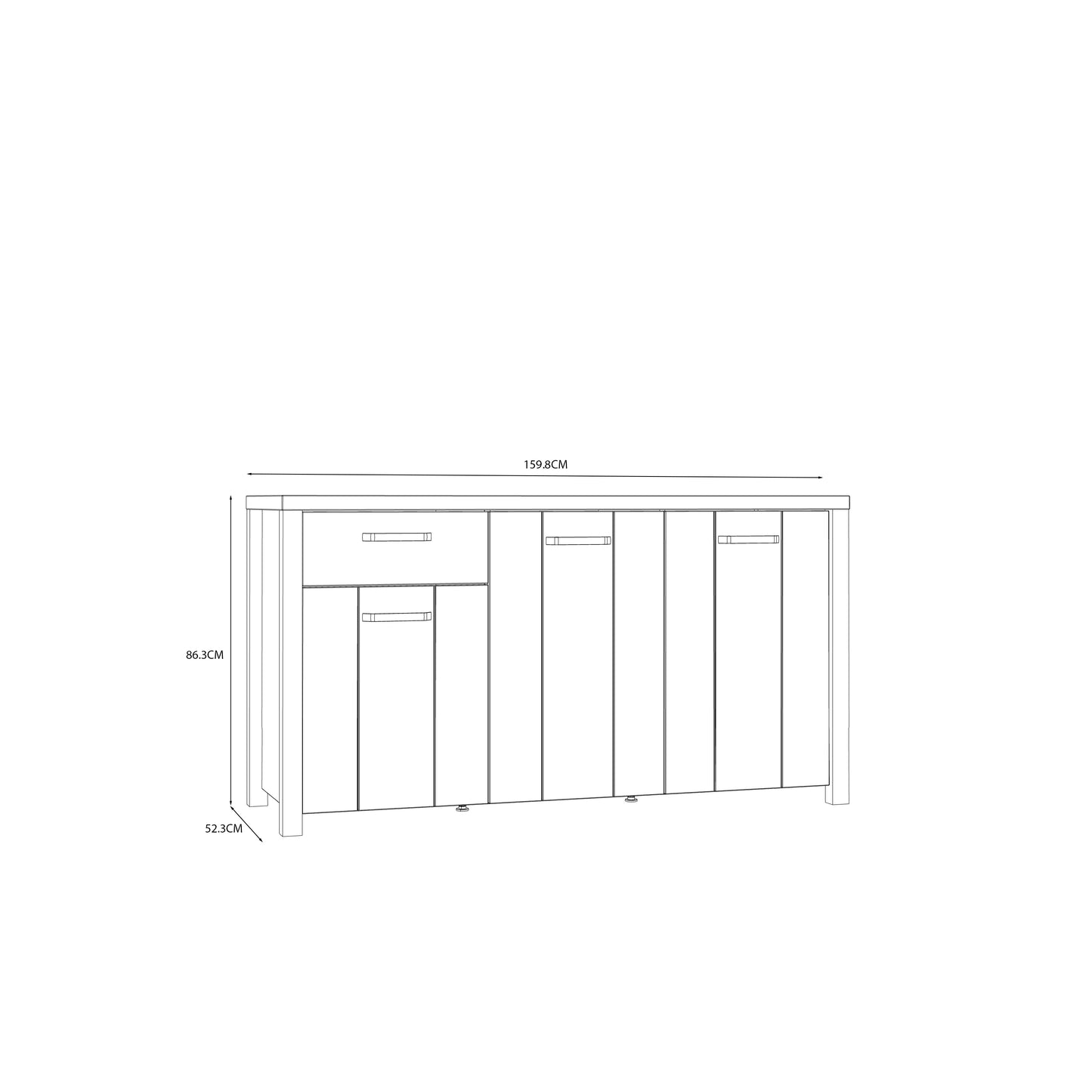 #Lefkadas balta komoda# - #Maxibaldai#