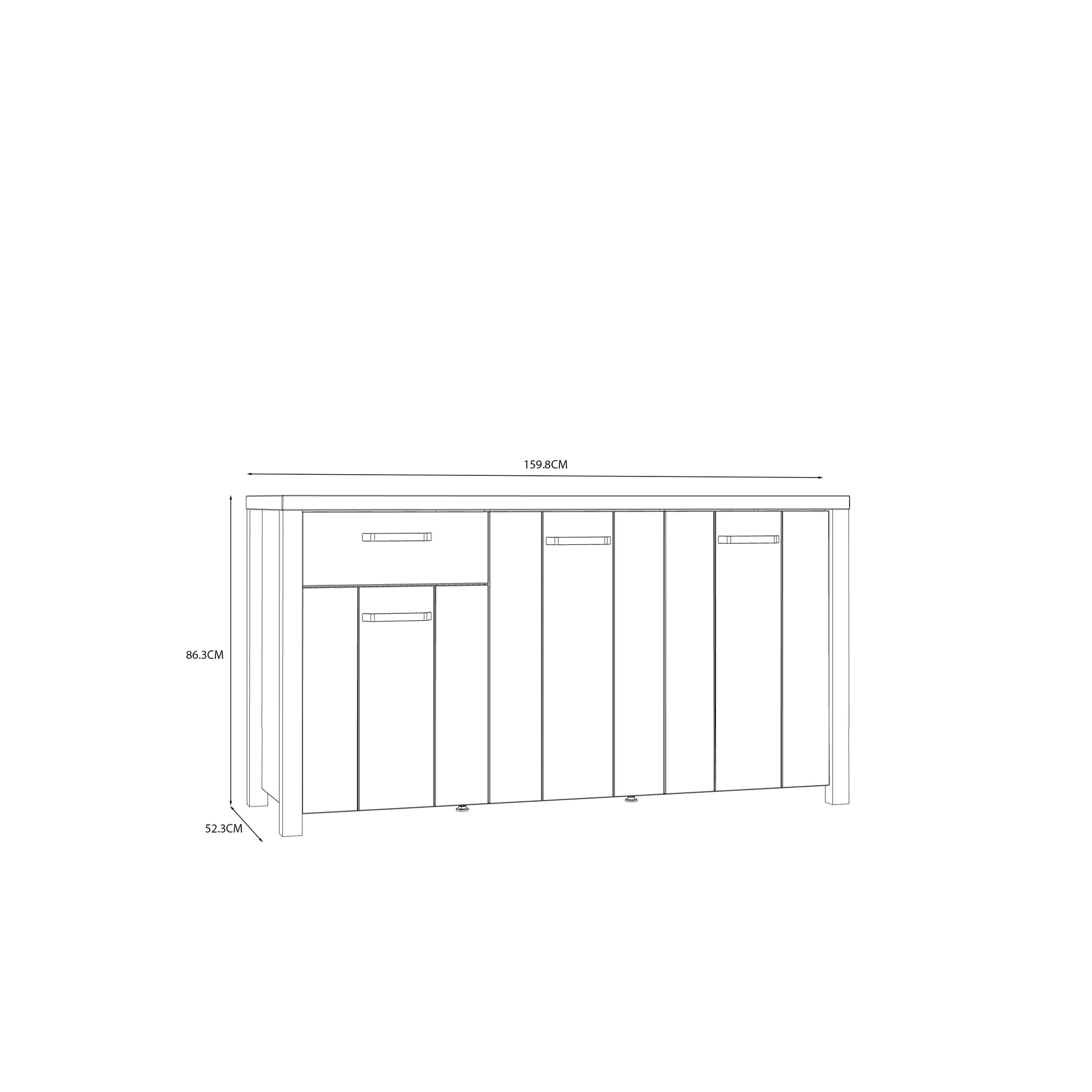 #Lefkadas balta komoda# - #Maxibaldai#