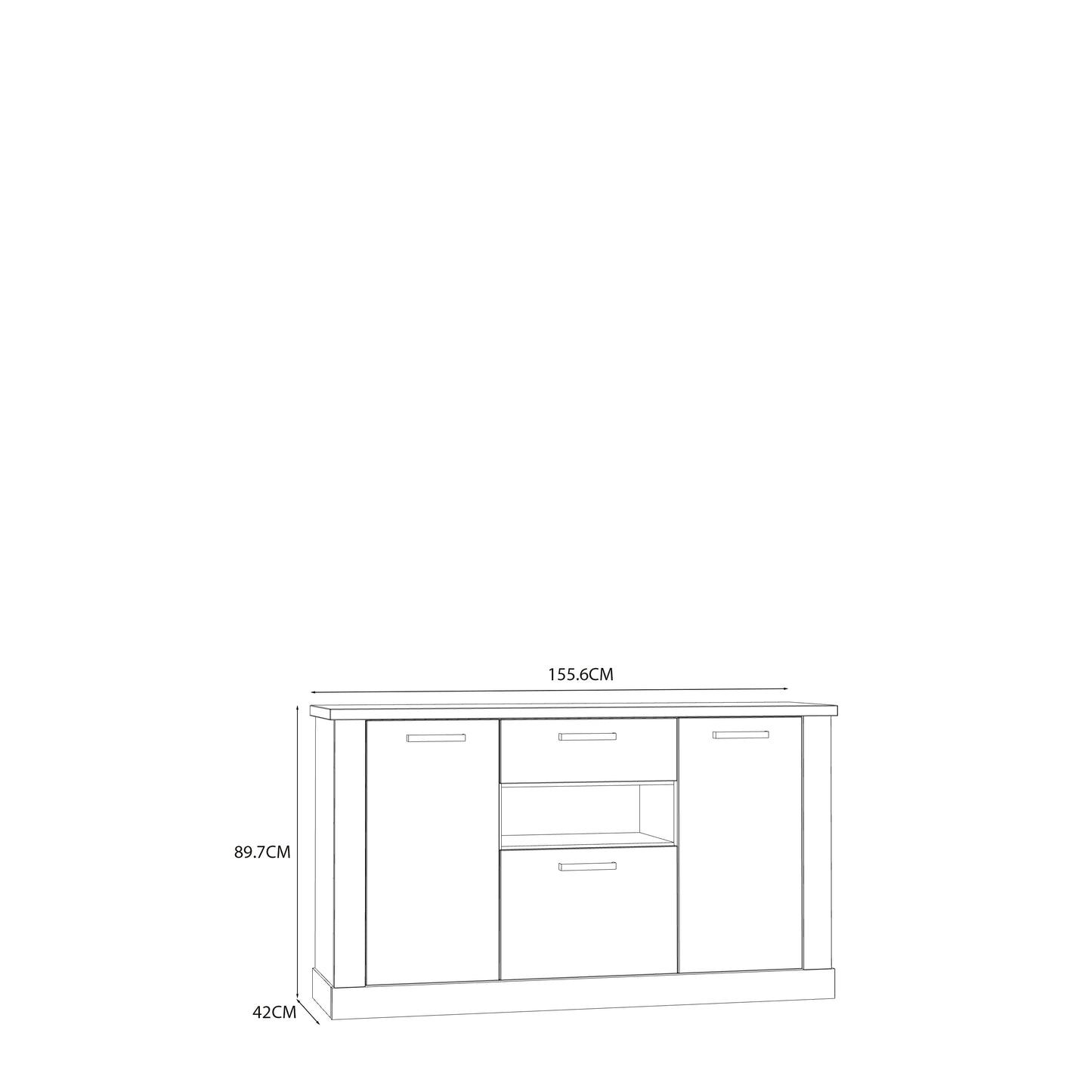 #Lefkadas balta komoda# - #Maxibaldai#