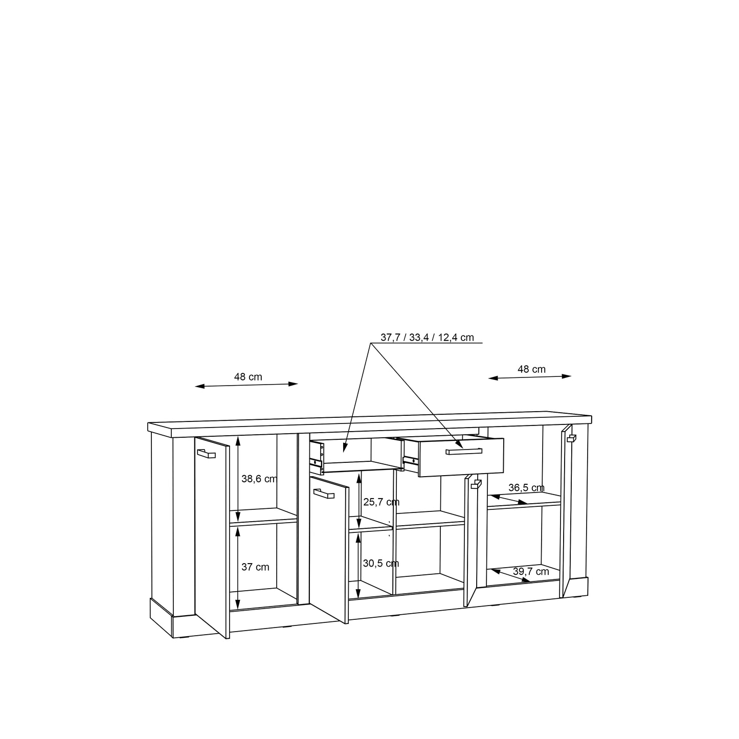 #Lefkadas balta komoda# - #Maxibaldai#