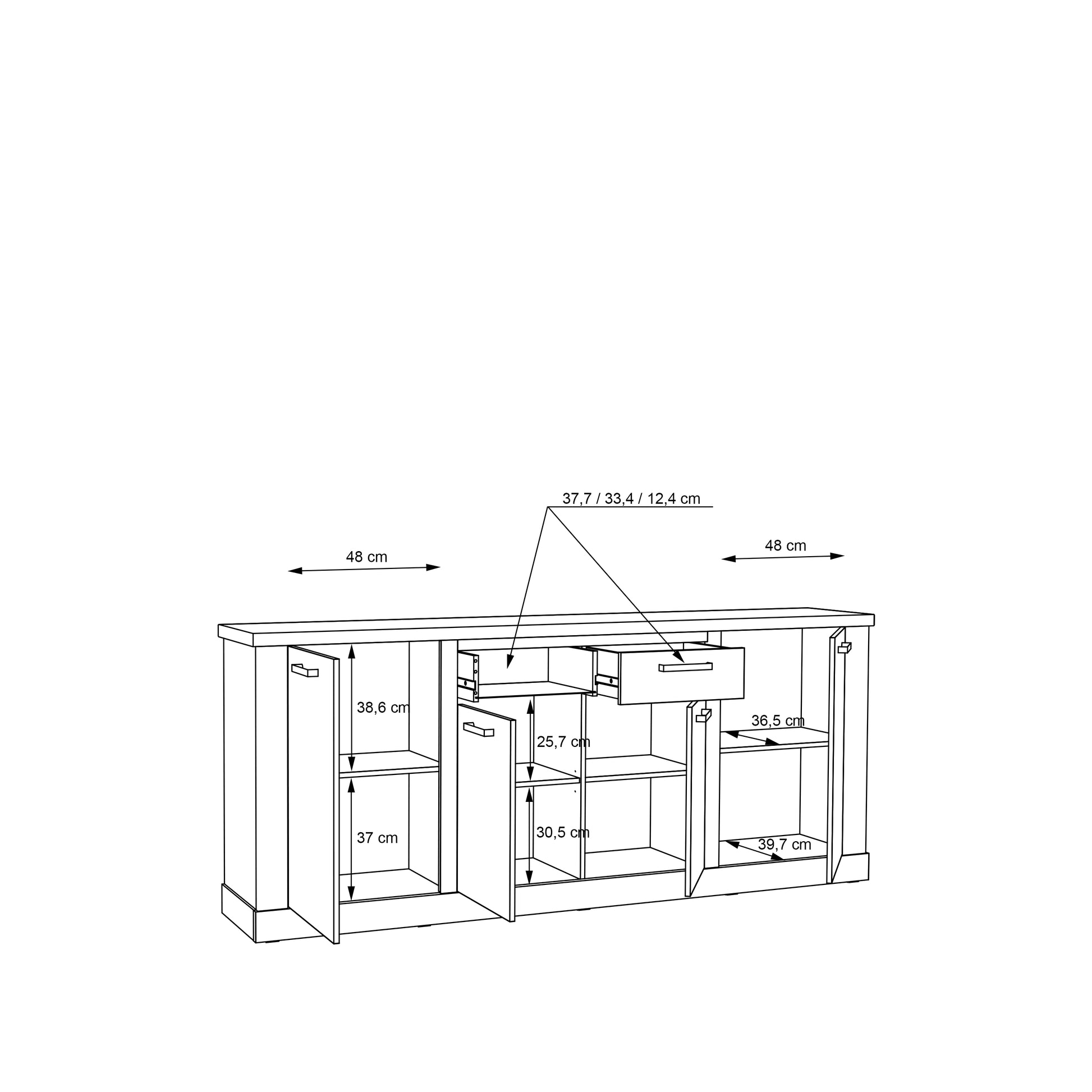 #Lefkadas balta komoda# - #Maxibaldai#