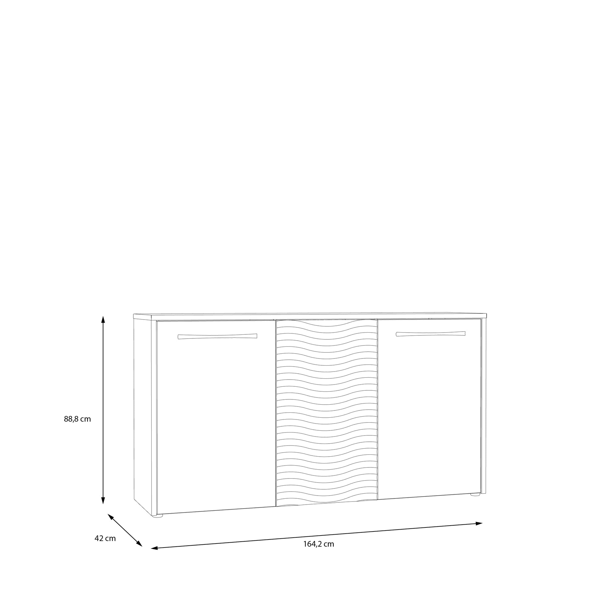 #Lefkadas balta komoda# - #Maxibaldai#
