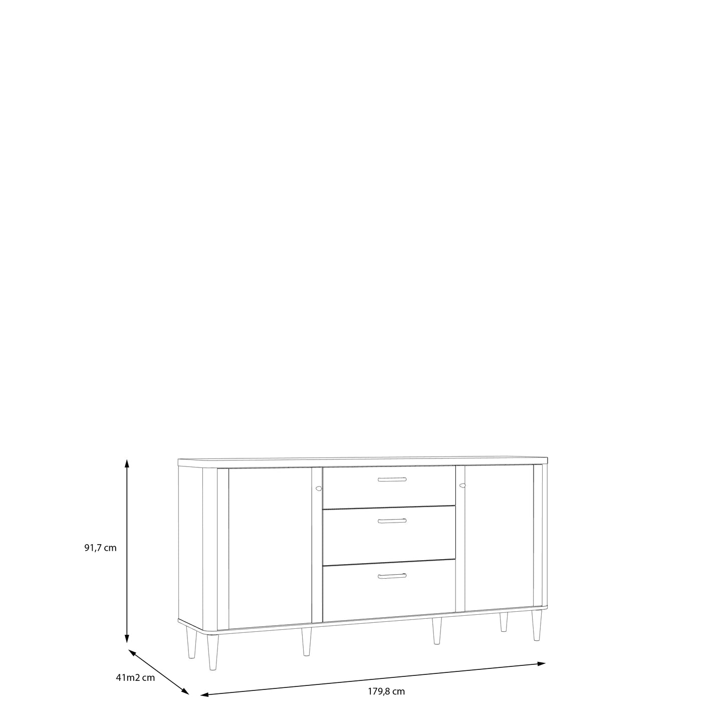#Lefkadas balta komoda# - #Maxibaldai#