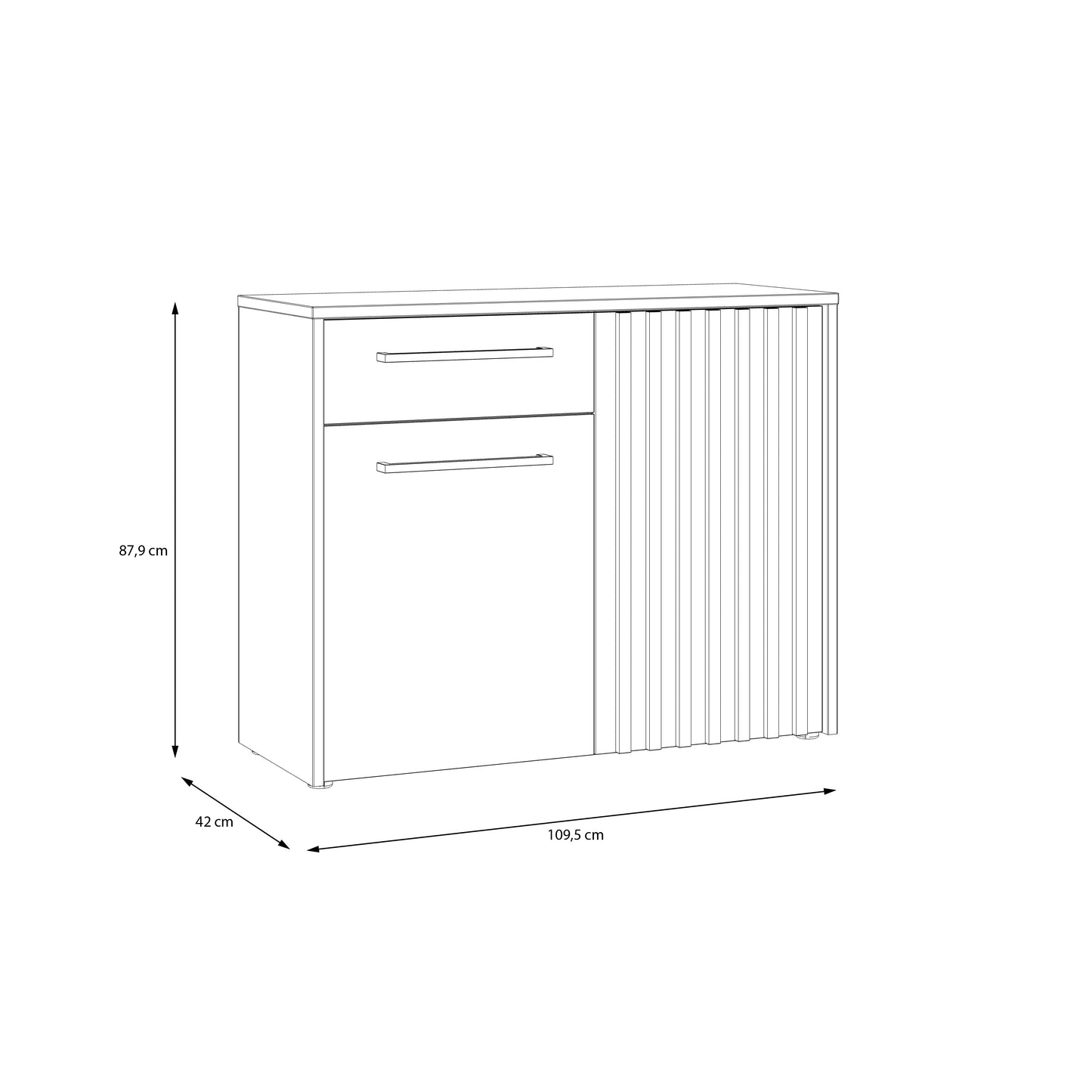 #Lefkadas balta komoda# - #Maxibaldai#