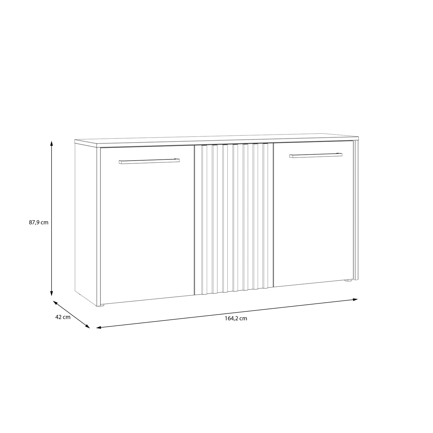 #Lefkadas balta komoda# - #Maxibaldai#