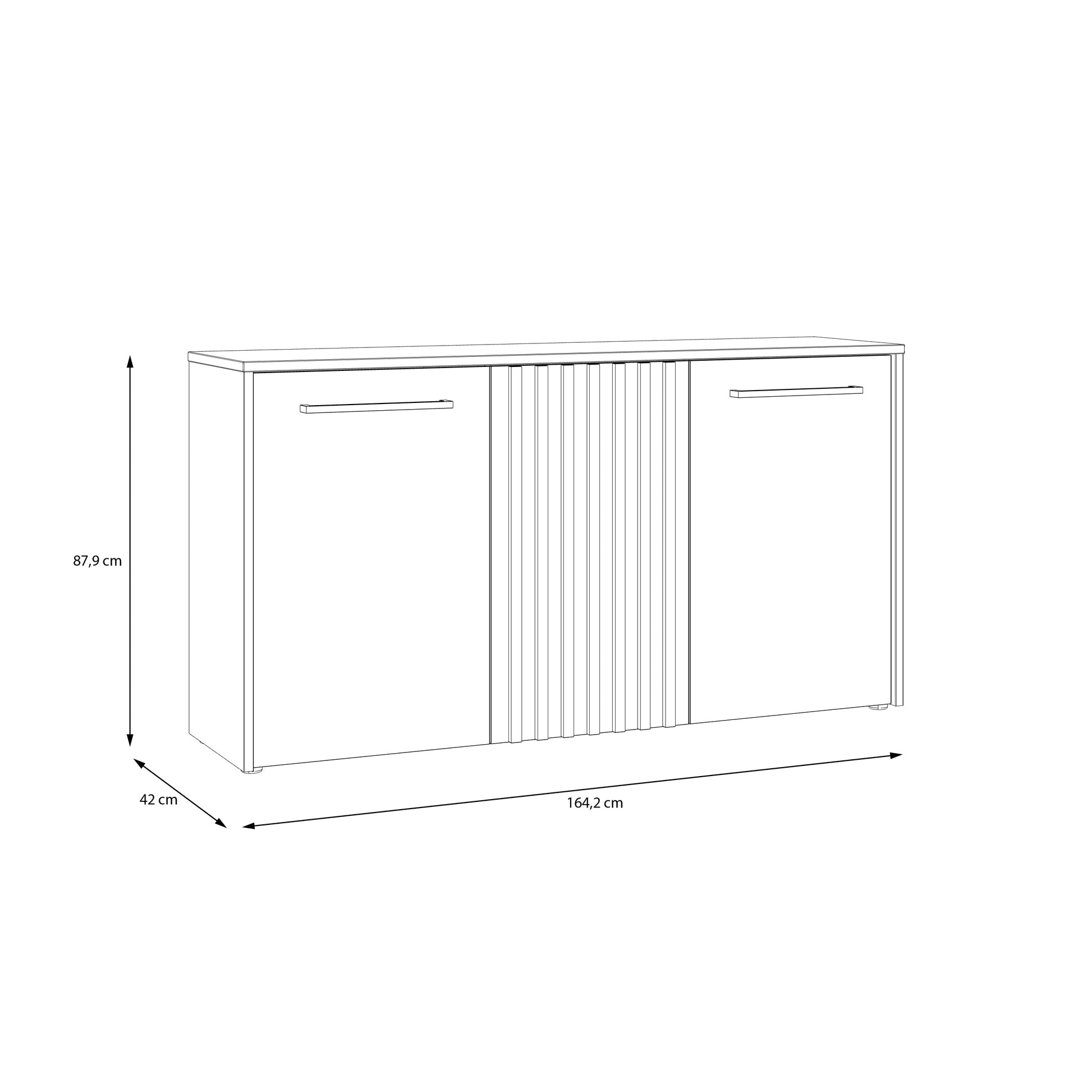 #Lefkadas balta komoda# - #Maxibaldai#