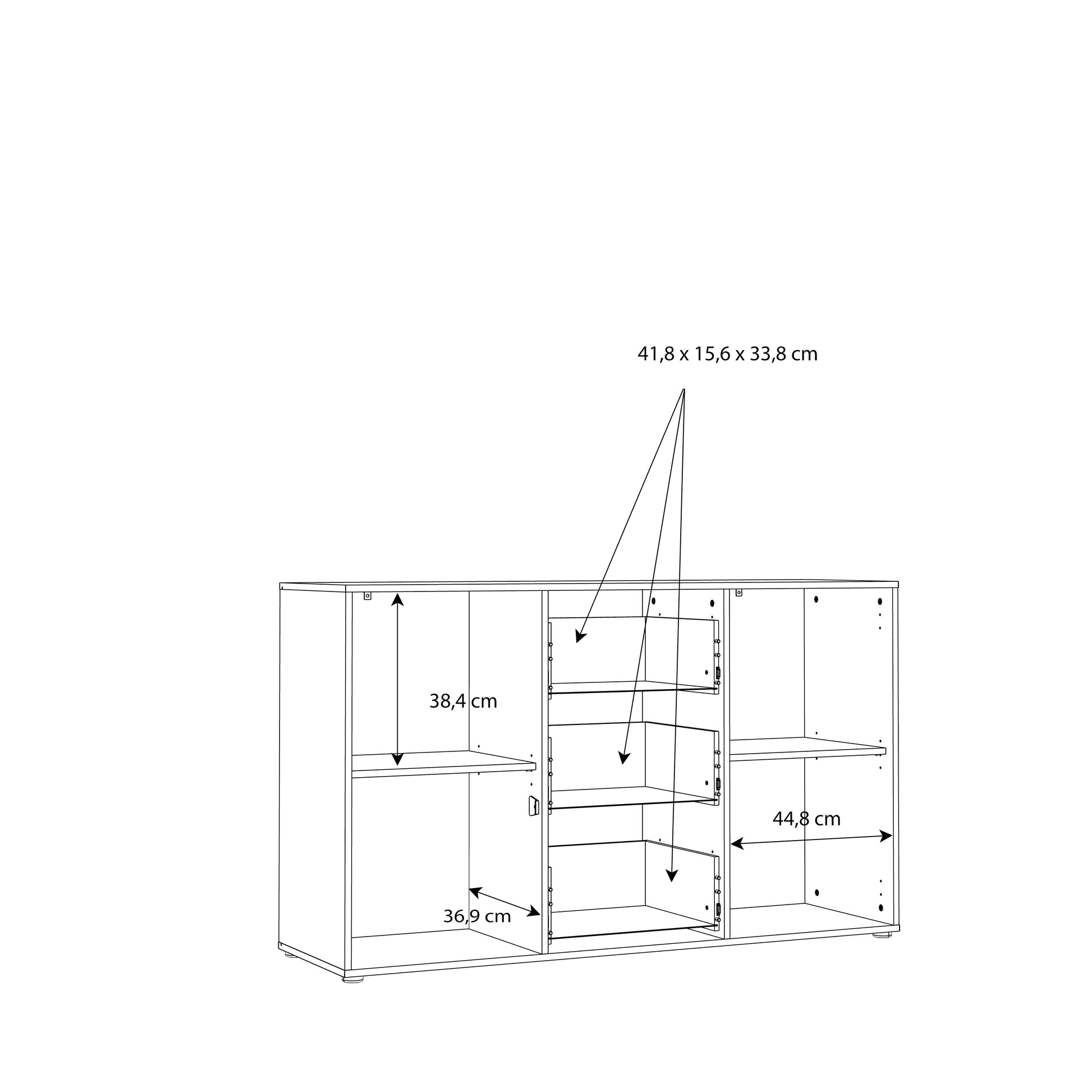 #Lefkadas balta komoda# - #Maxibaldai#