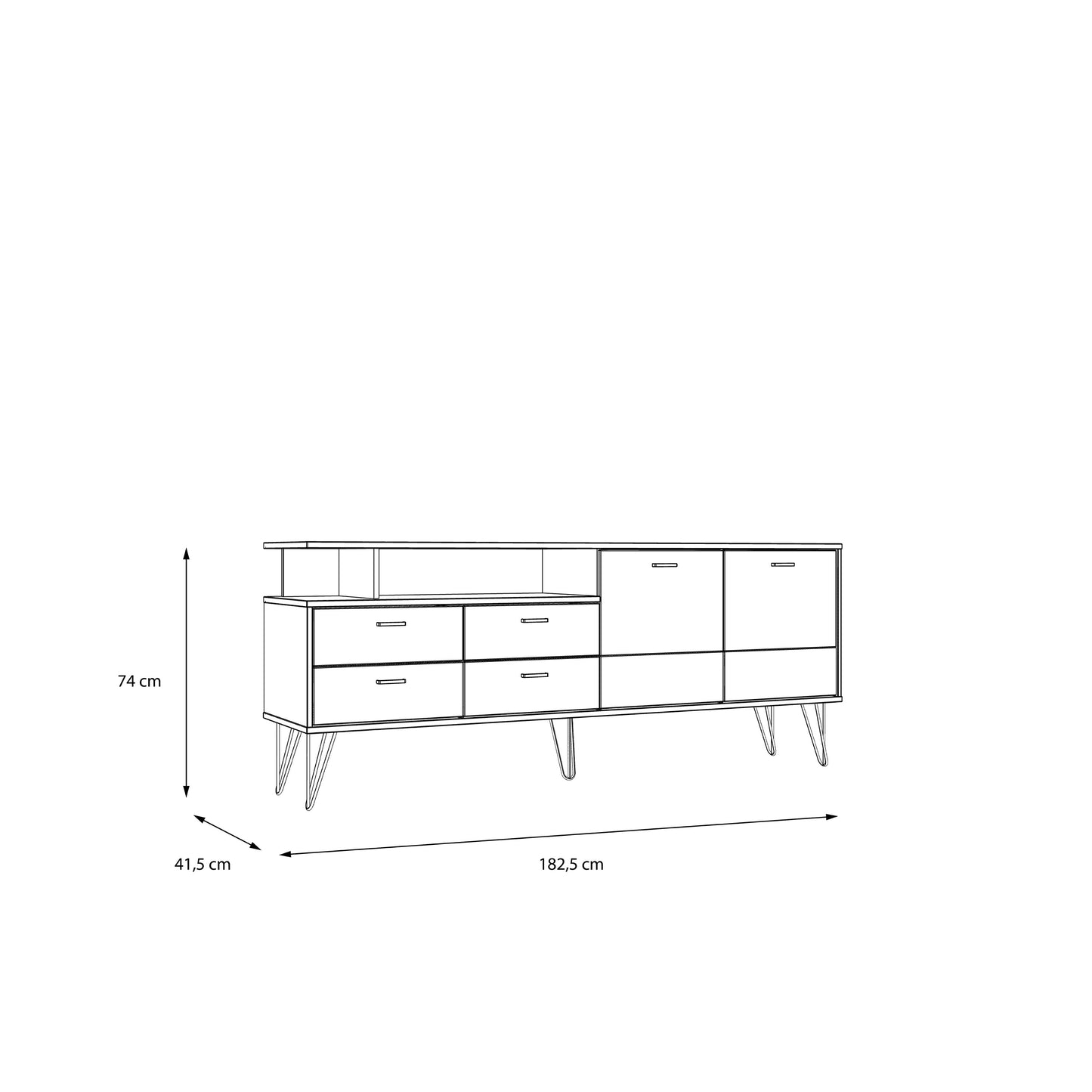 #Lefkadas balta komoda# - #Maxibaldai#
