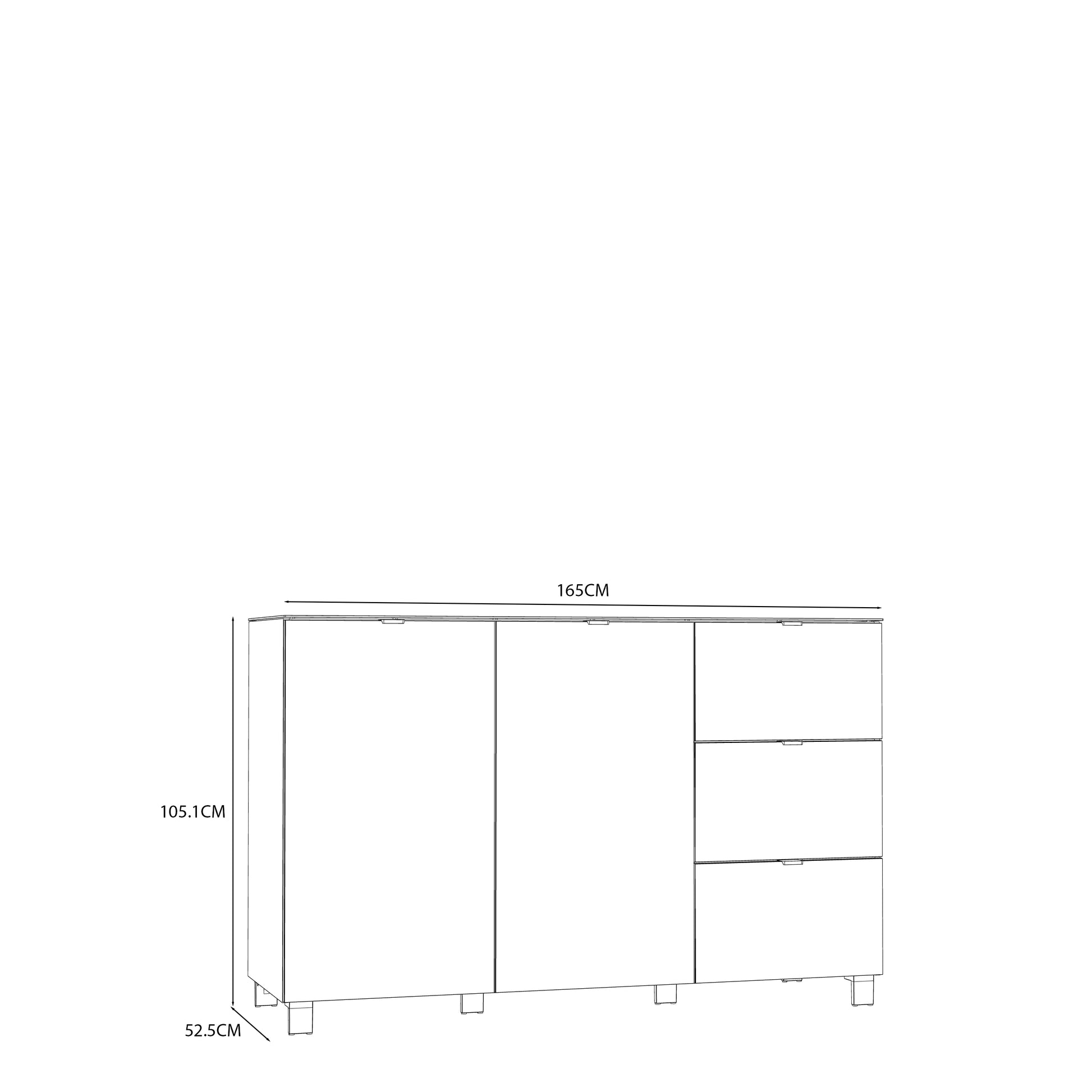 #Lefkadas balta komoda# - #Maxibaldai#
