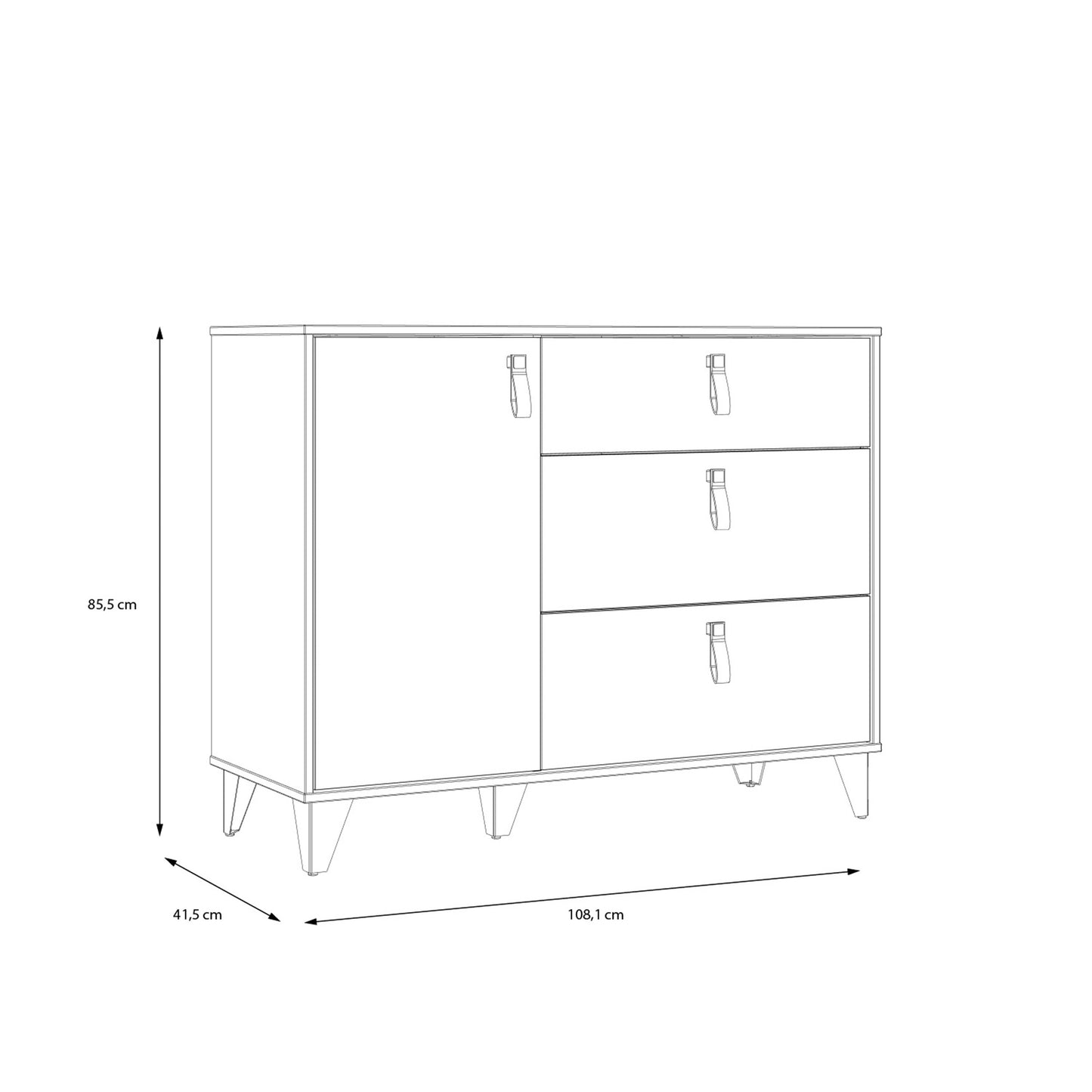 #Lefkadas balta komoda# - #Maxibaldai#