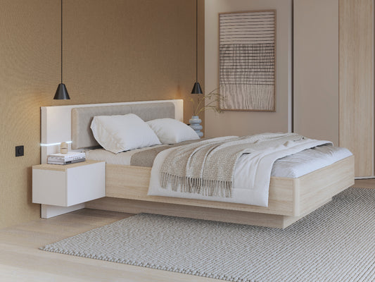 Lova su patalynės dėže