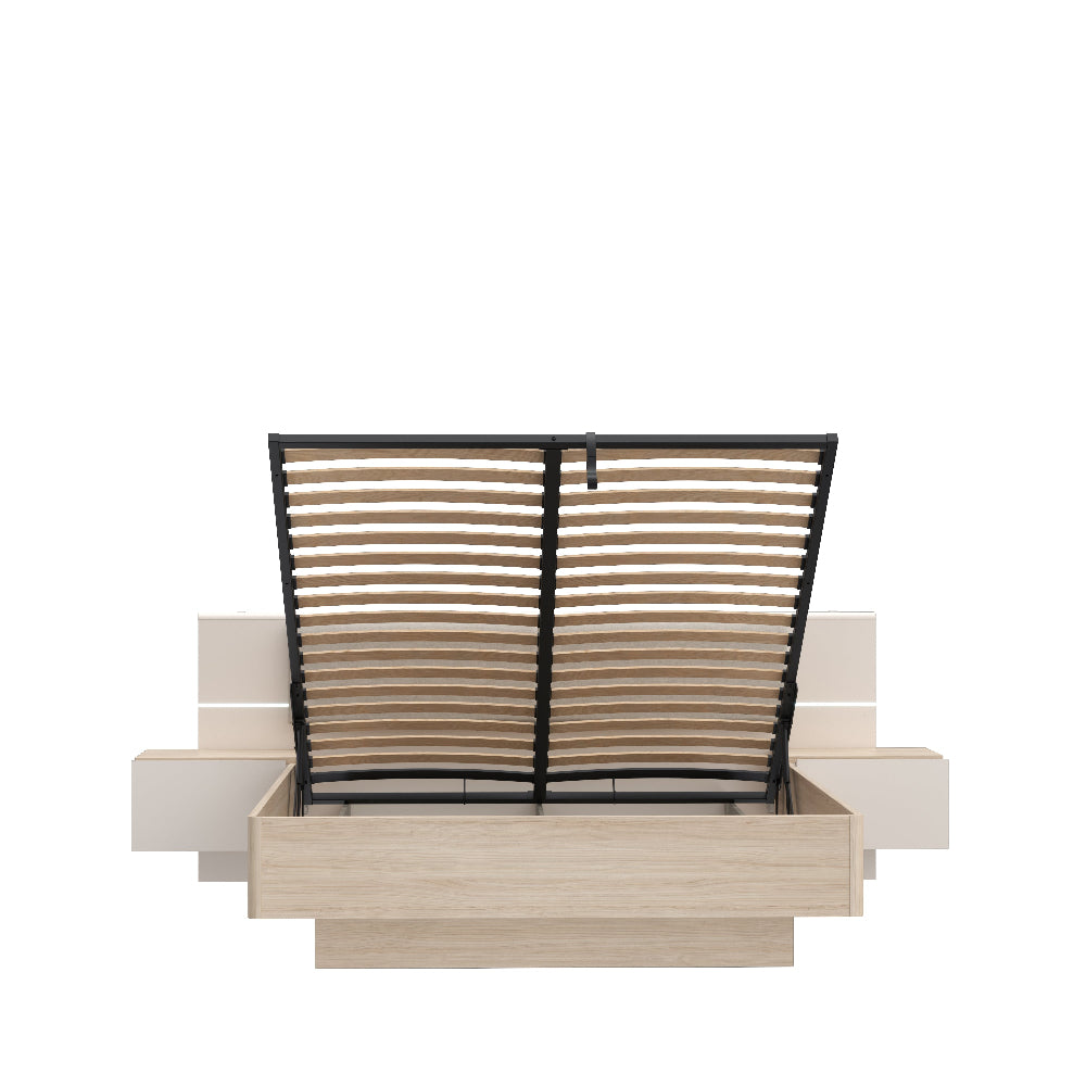 Lova su patalynės dėže