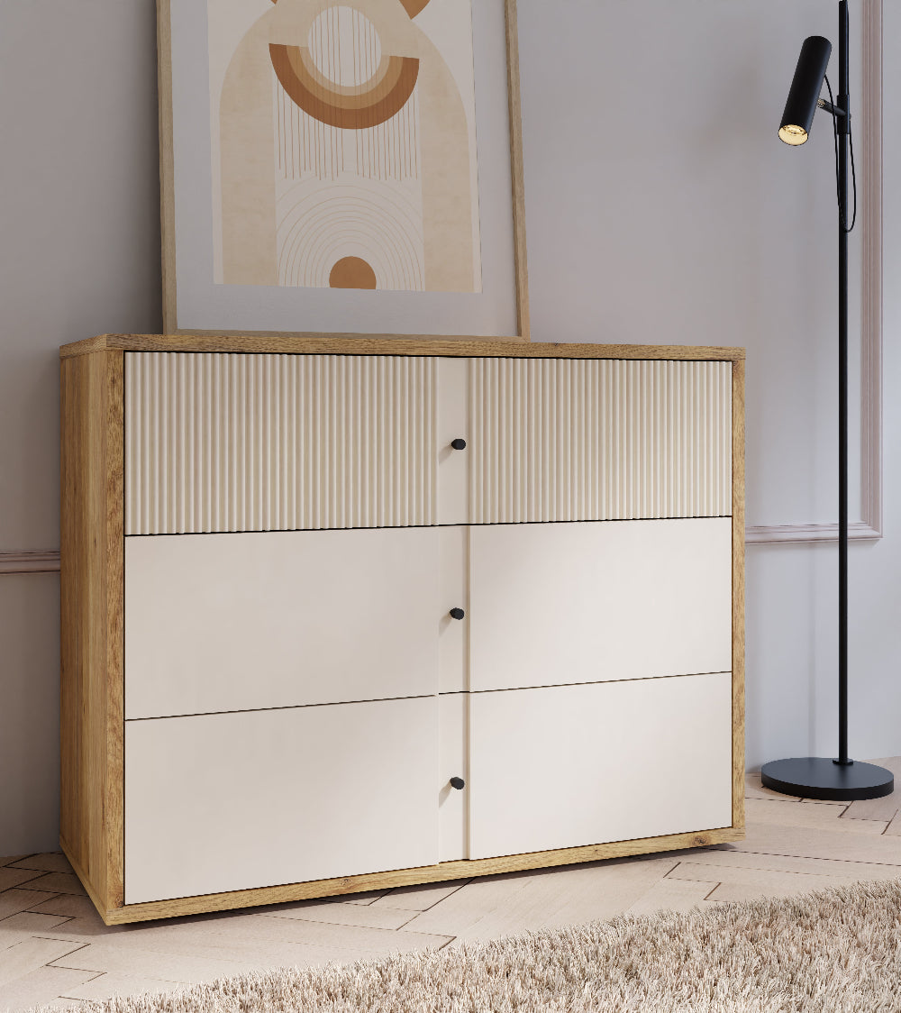 Rankin komoda su 3 stalčiais