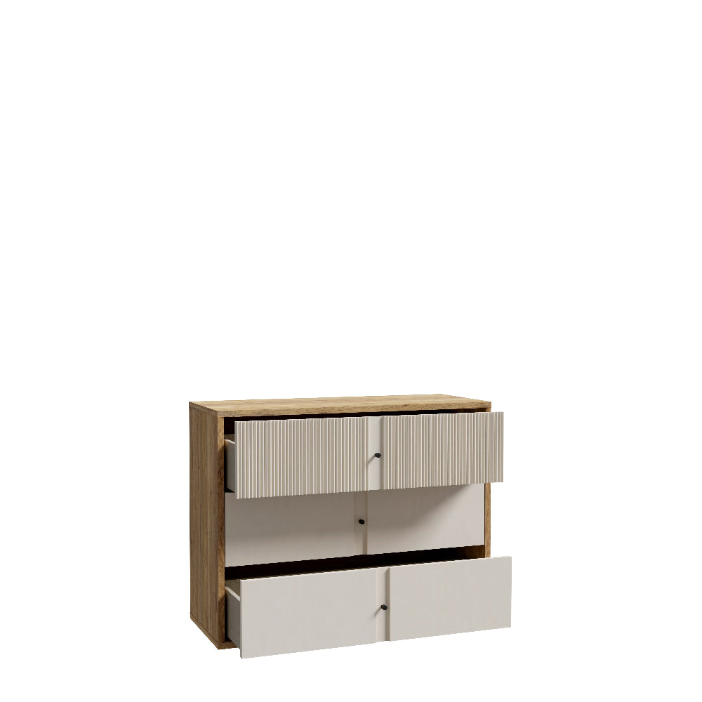 Rankin komoda su 3 stalčiais