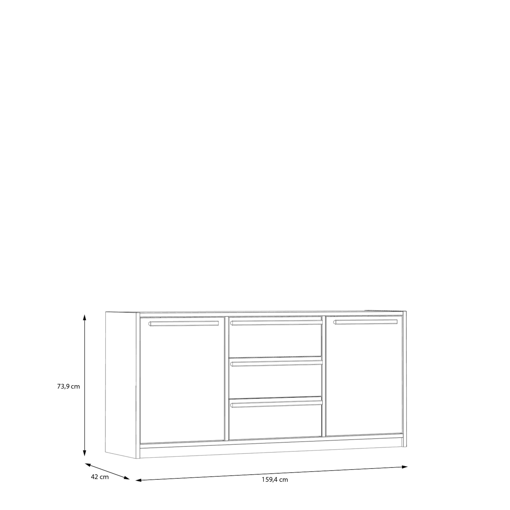 #Lefkadas balta komoda# - #Maxibaldai#