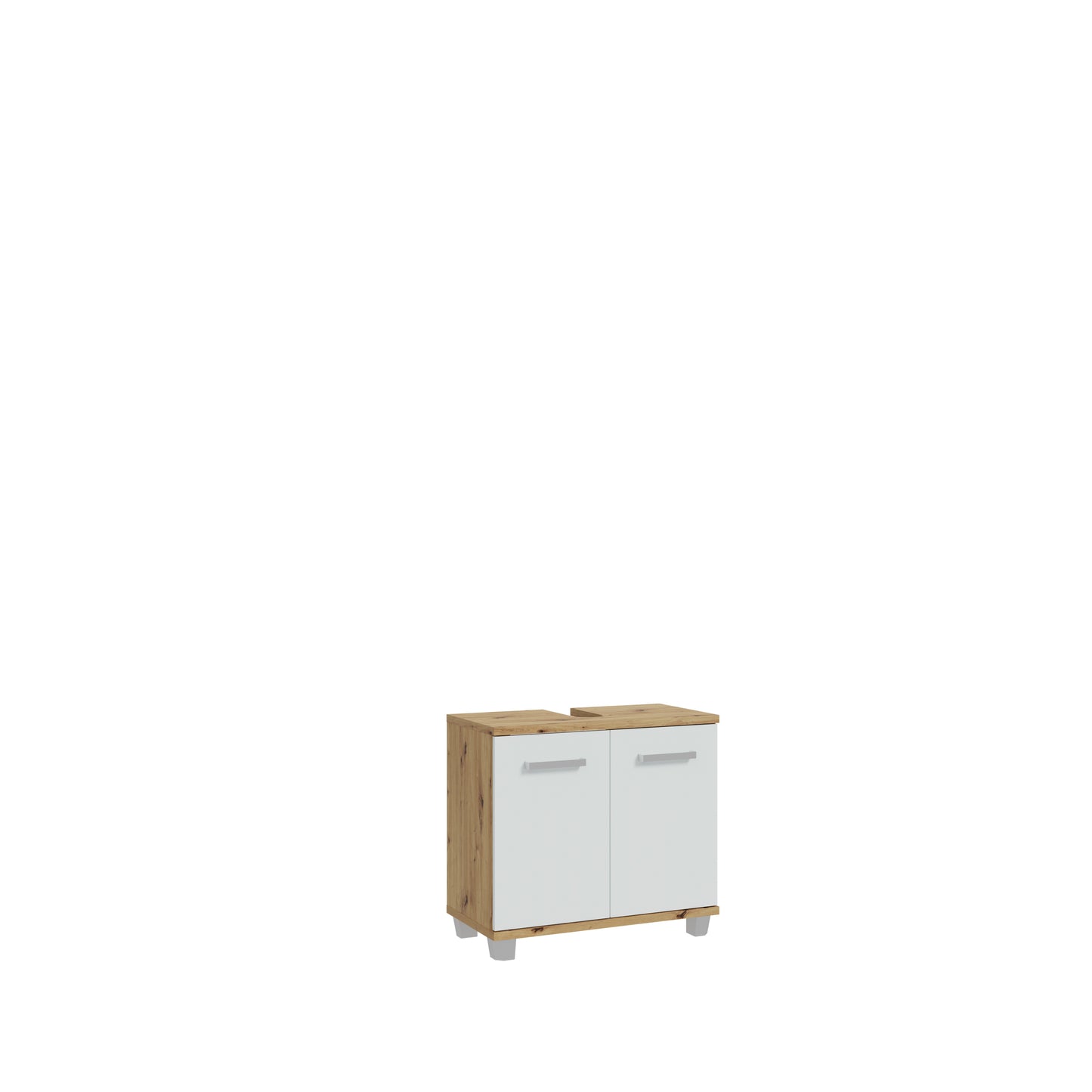 Pastatoma vonios spintelė Veris (balta)