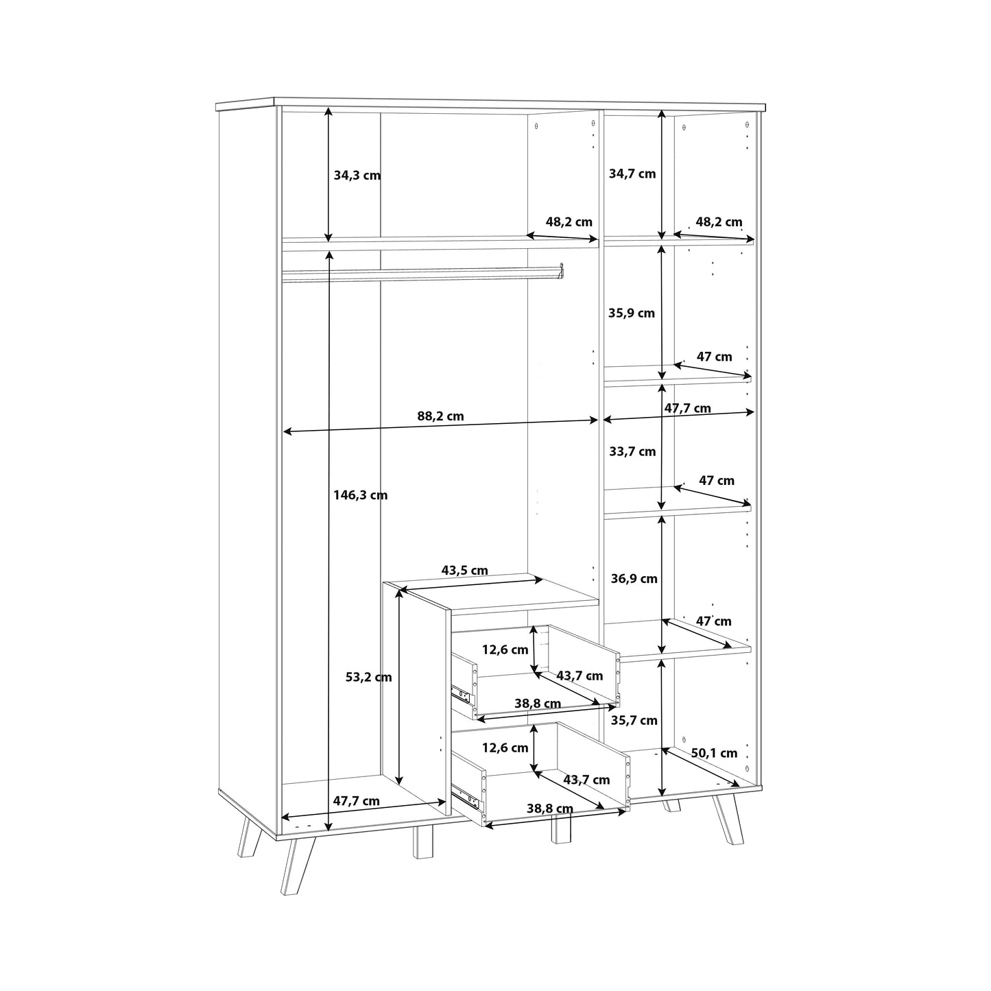 #Lefkadas balta komoda# - #Maxibaldai#