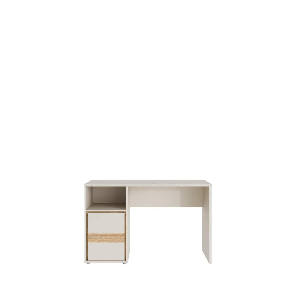 Rašomasis stalas Wexlin smėlio spalvos su Mauvella ąžuolo detalėmi