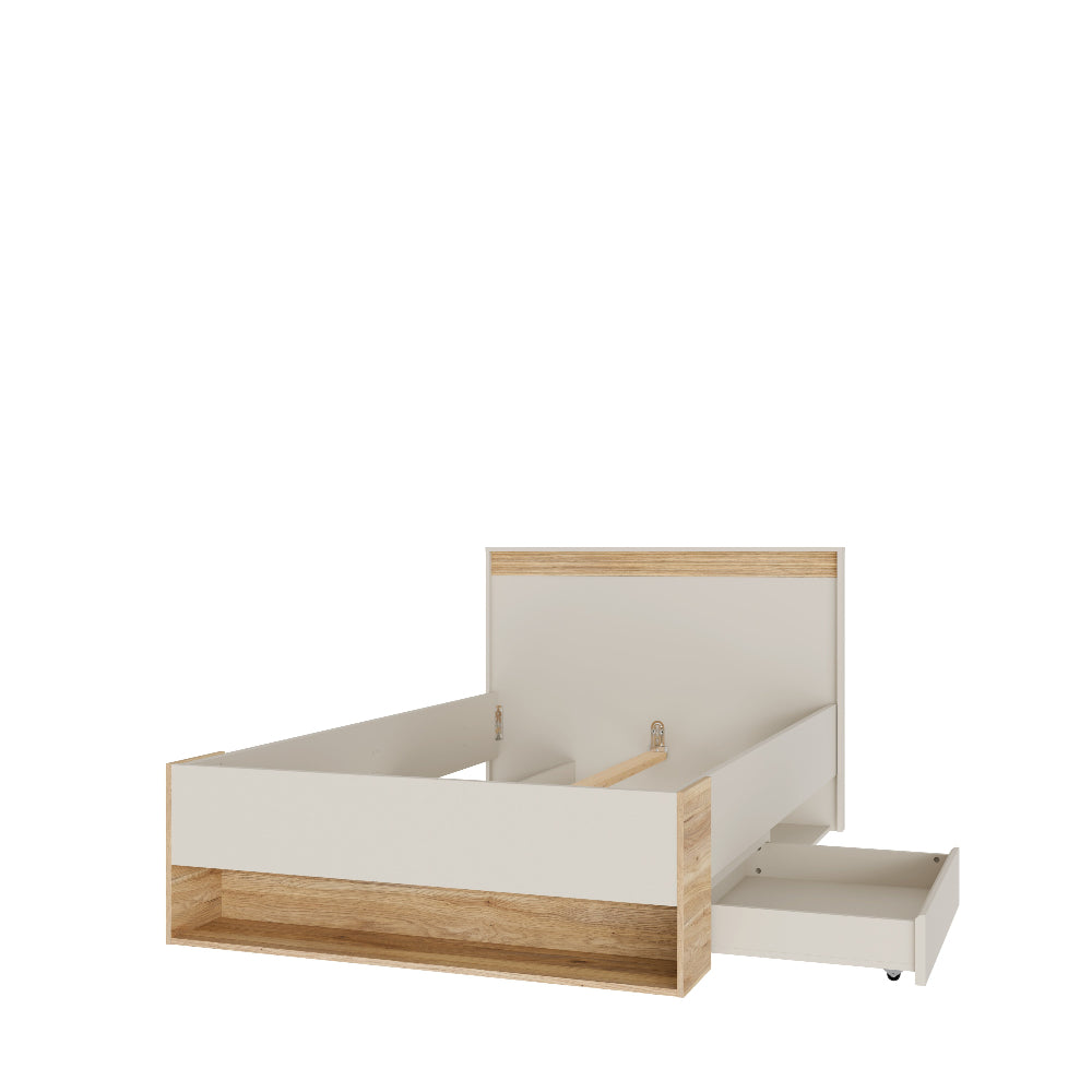 Lova Wexlin smėlio spalvos su Mauvella ąžuolo detalėmis