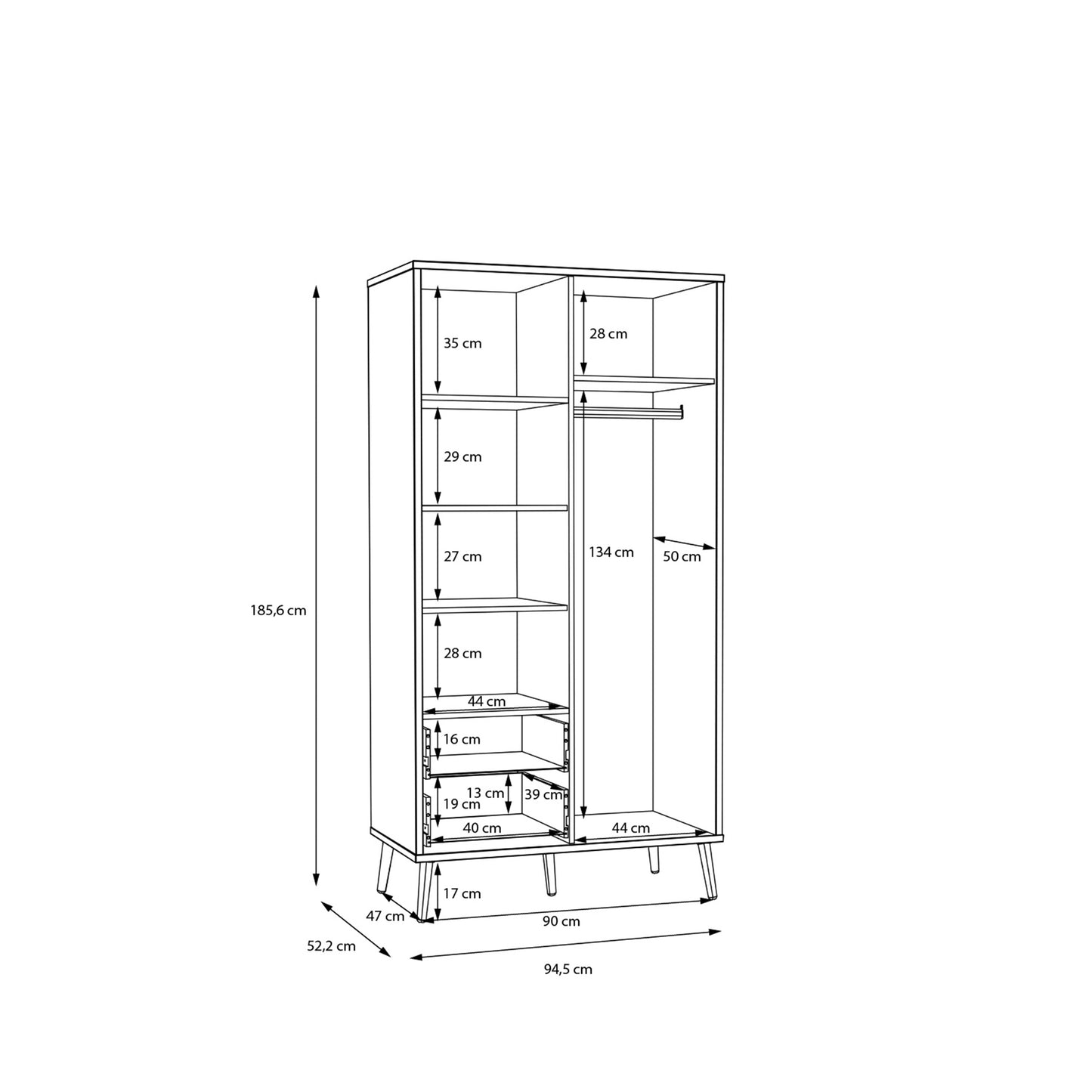 #Lefkadas balta komoda# - #Maxibaldai#