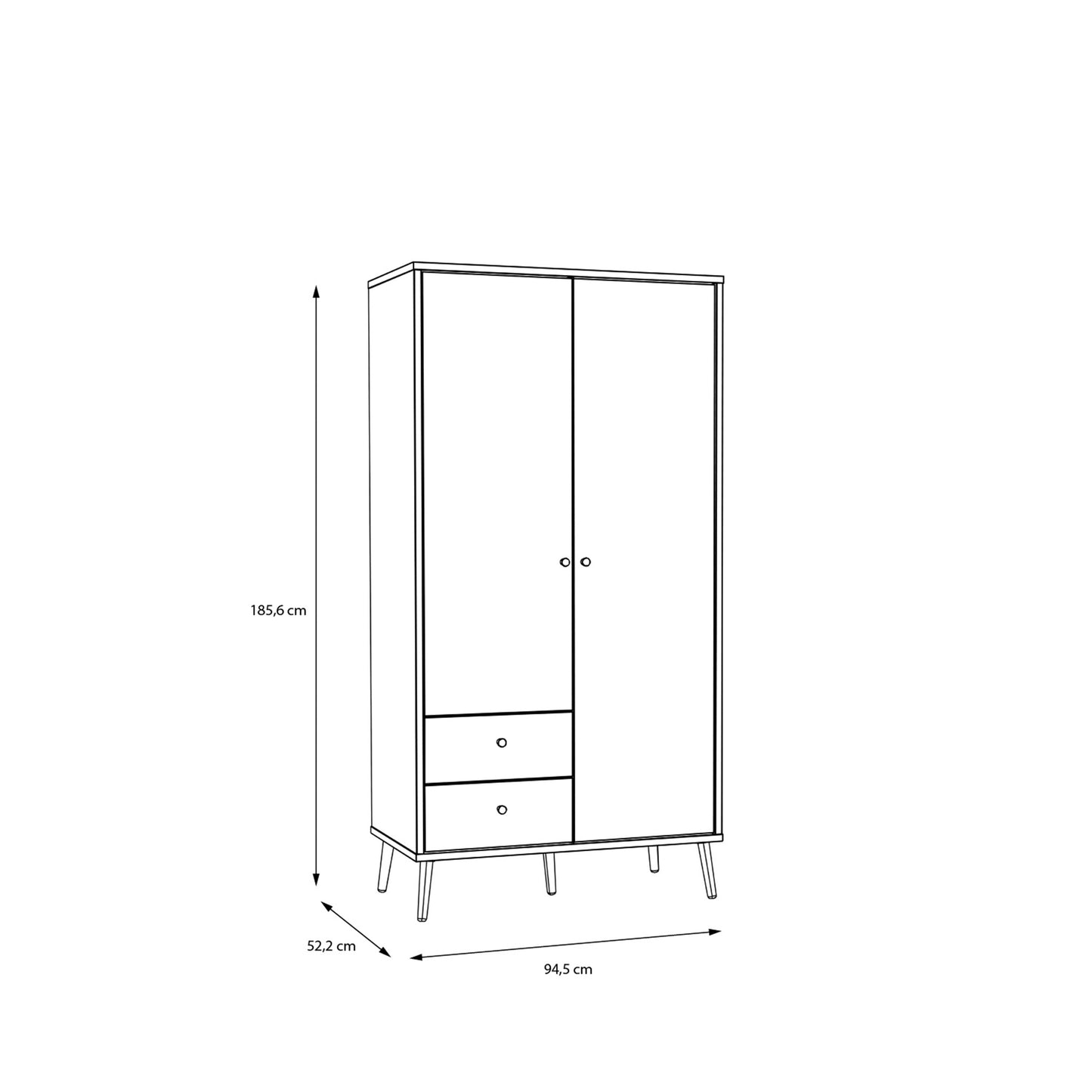 #Lefkadas balta komoda# - #Maxibaldai#
