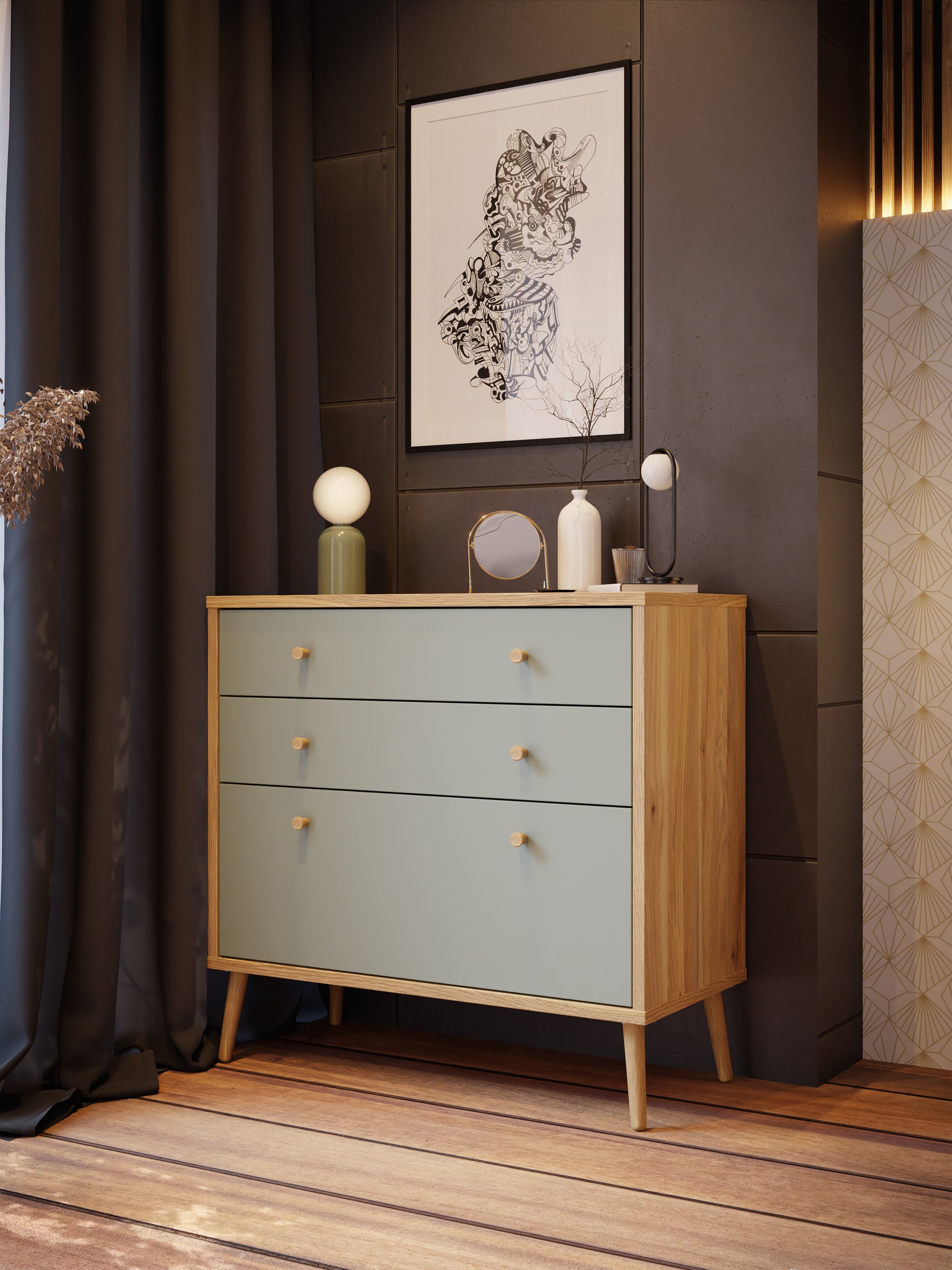 #Lefkadas balta komoda# - #Maxibaldai#